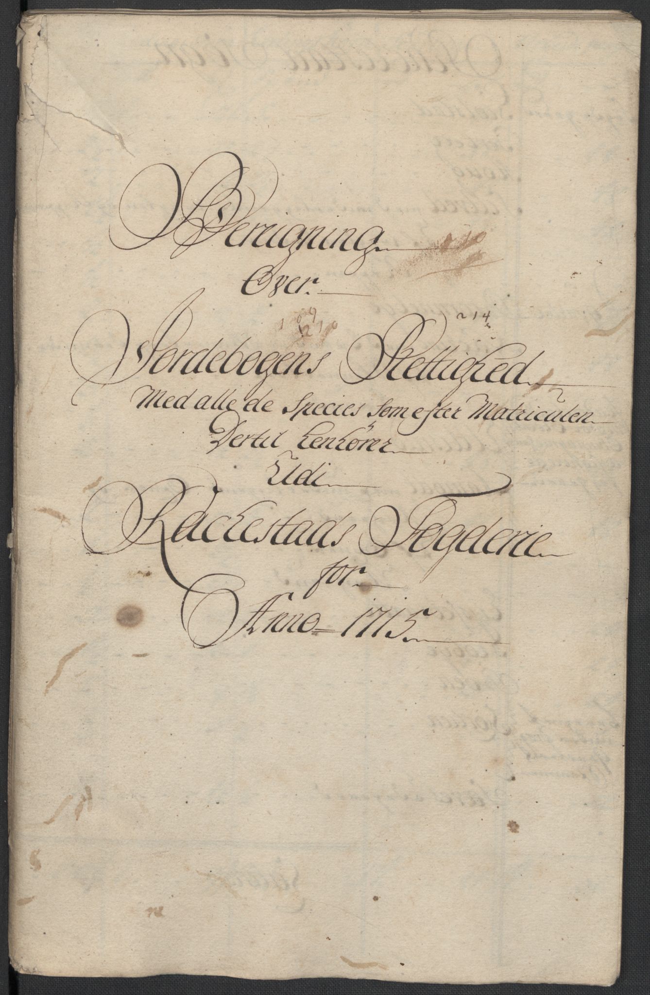 Rentekammeret inntil 1814, Reviderte regnskaper, Fogderegnskap, RA/EA-4092/R07/L0310: Fogderegnskap Rakkestad, Heggen og Frøland, 1715, s. 135