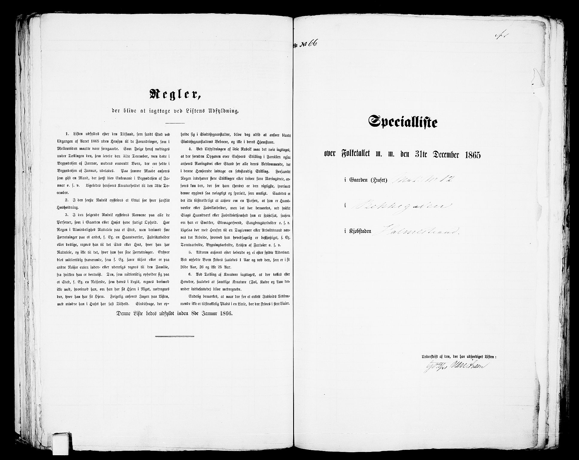 RA, Folketelling 1865 for 0702B Botne prestegjeld, Holmestrand kjøpstad, 1865, s. 139