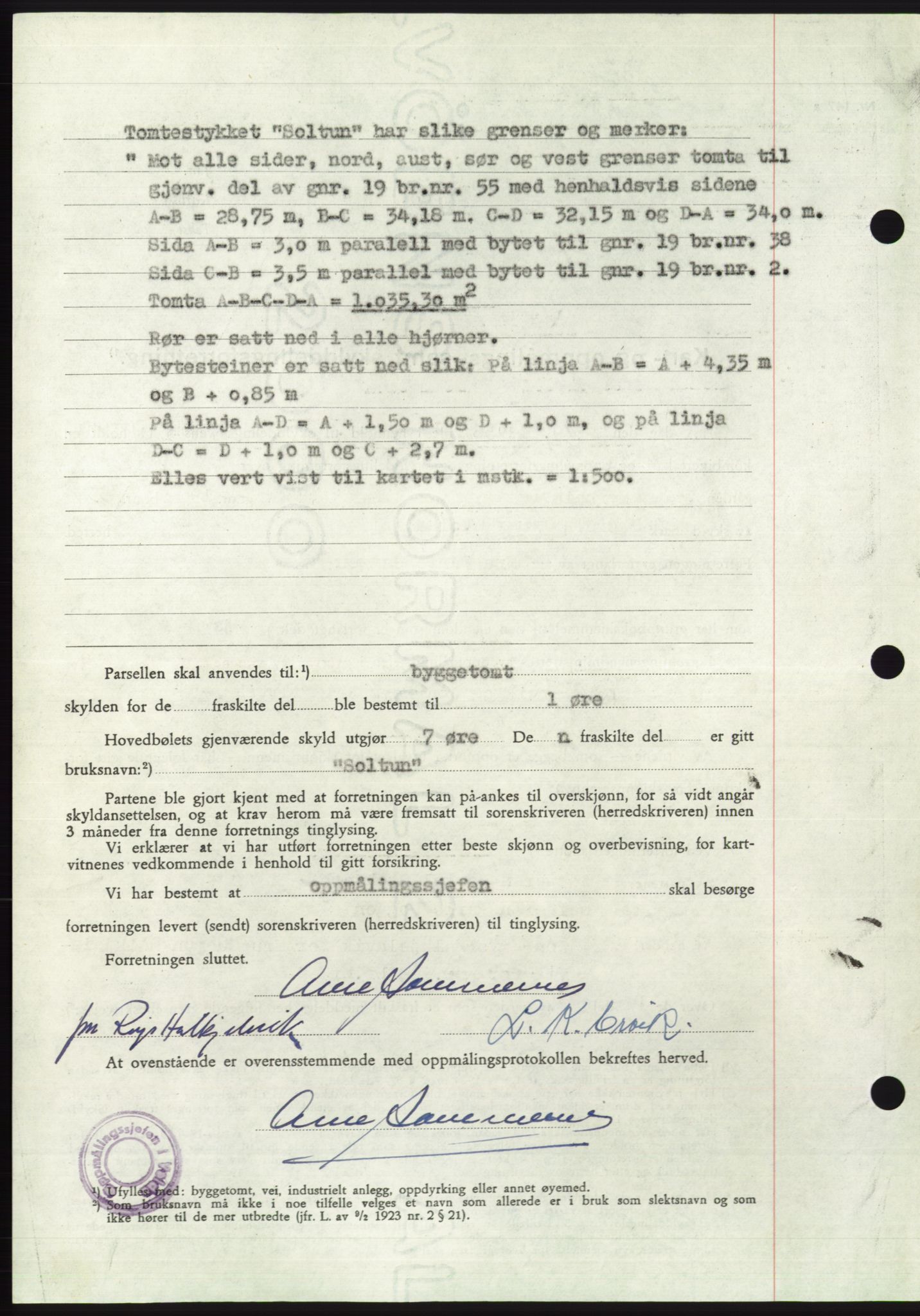 Søre Sunnmøre sorenskriveri, AV/SAT-A-4122/1/2/2C/L0104: Pantebok nr. 30A, 1956-1956, Dagboknr: 2186/1956