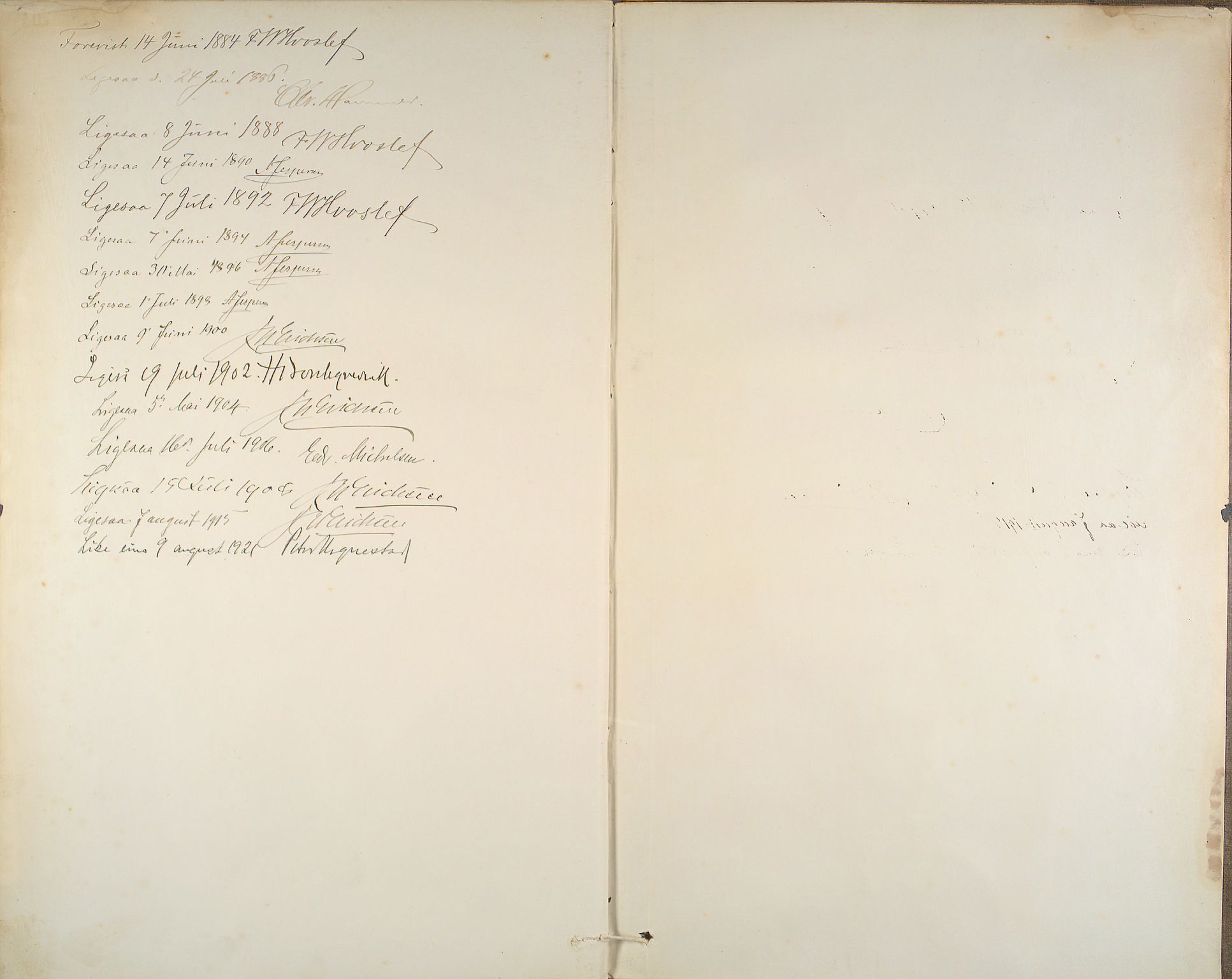Kinn sokneprestembete, AV/SAB-A-80801/H/Haa/Haab/L0006: Ministerialbok nr. B 6, 1883-1925