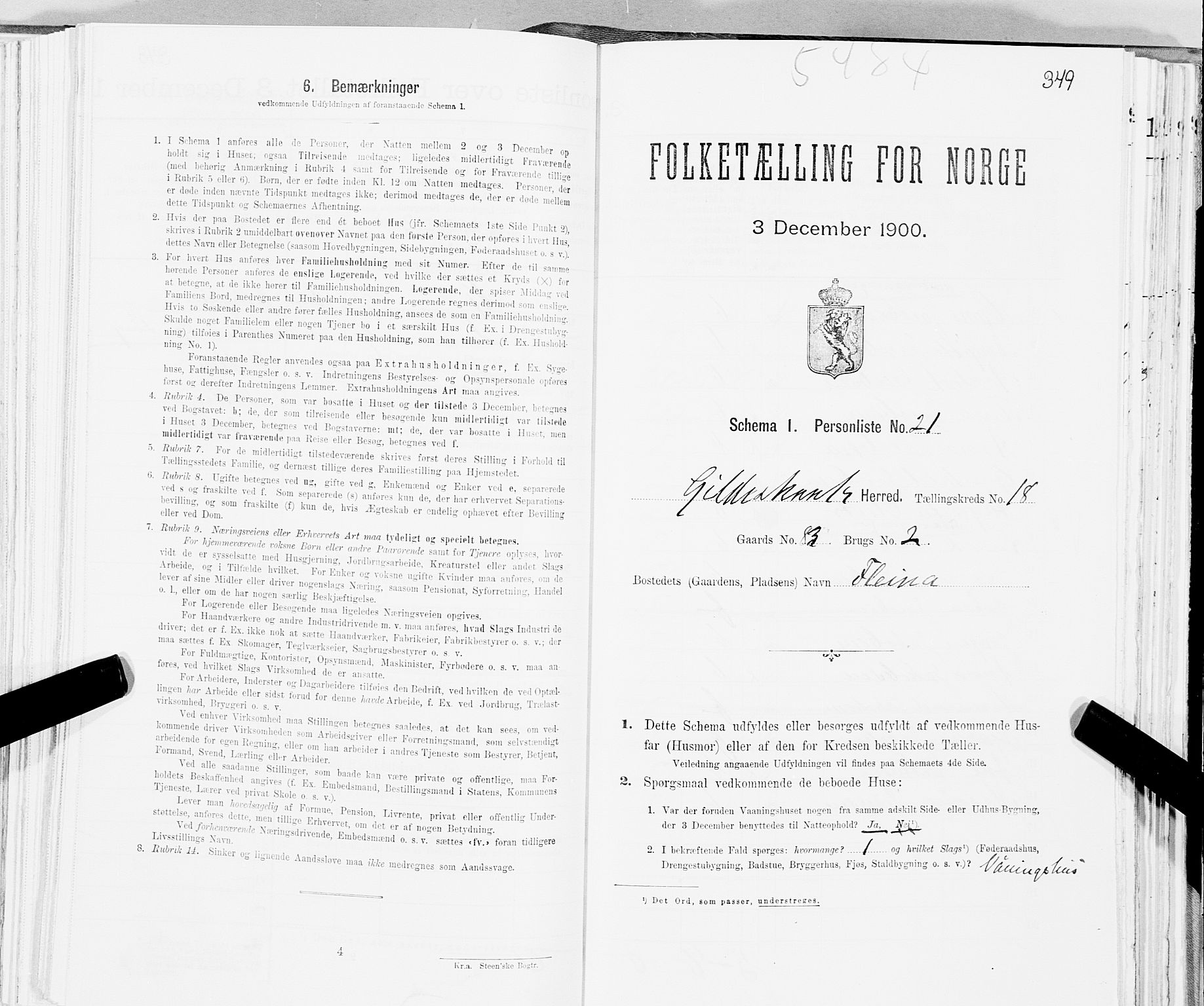 SAT, Folketelling 1900 for 1838 Gildeskål herred, 1900, s. 1859