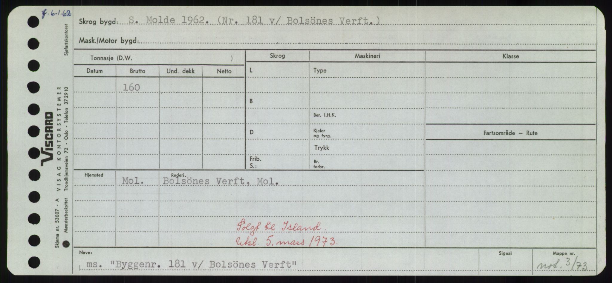 Sjøfartsdirektoratet med forløpere, Skipsmålingen, AV/RA-S-1627/H/Hd/L0006: Fartøy, Byg-Båt, s. 39