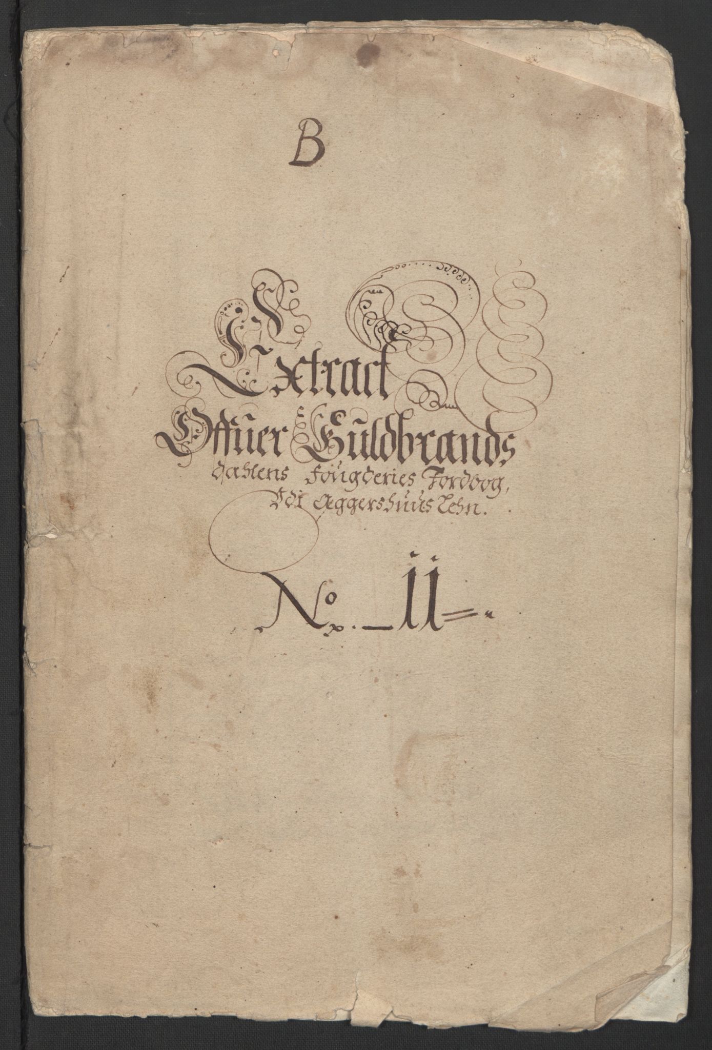 Rentekammeret inntil 1814, Realistisk ordnet avdeling, AV/RA-EA-4070/L/L0010/0002: Oppland lagdømme: / Ekstrakt over Gudbrandsdal fogderis jordebok, 1661