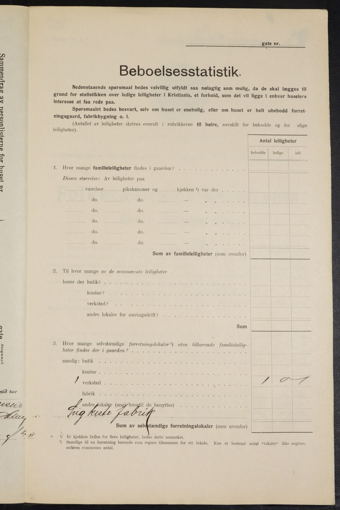 OBA, Kommunal folketelling 1.2.1914 for Kristiania, 1914, s. 97820