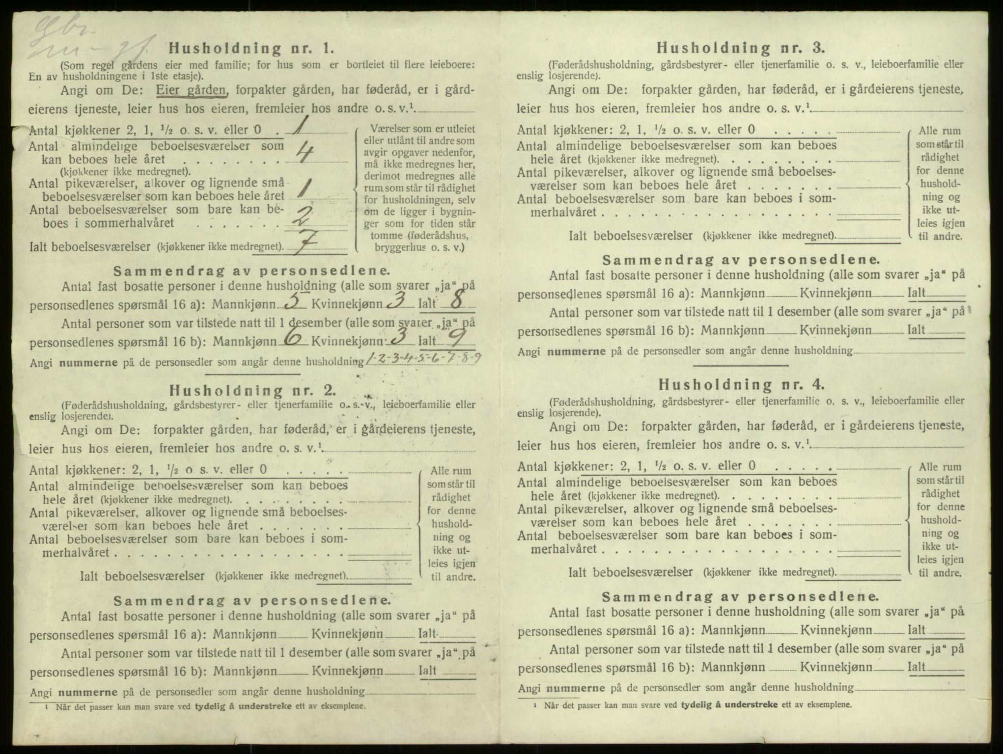 SAB, Folketelling 1920 for 1442 Davik herred, 1920, s. 62