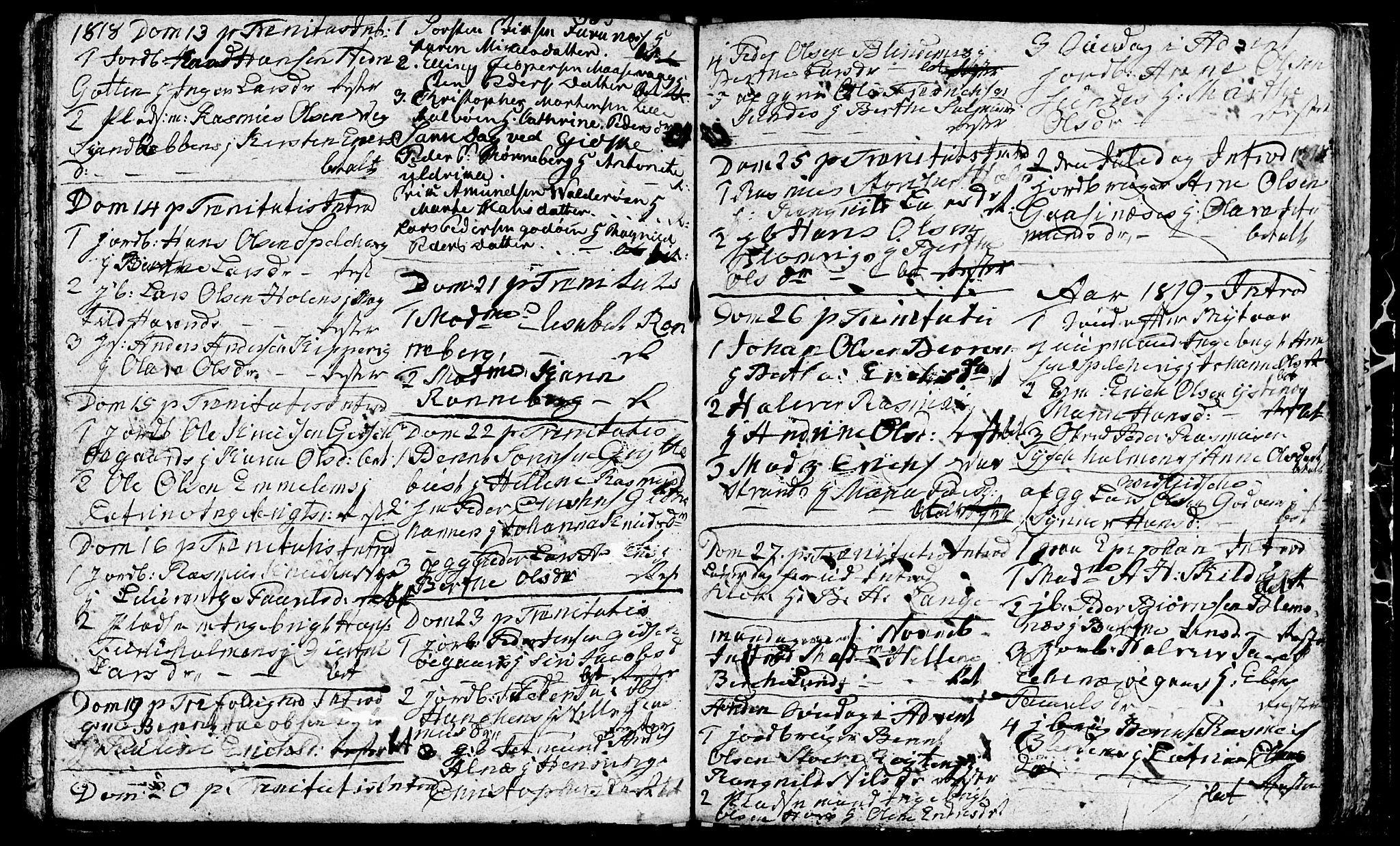Ministerialprotokoller, klokkerbøker og fødselsregistre - Møre og Romsdal, AV/SAT-A-1454/528/L0422: Klokkerbok nr. 528C03, 1801-1825