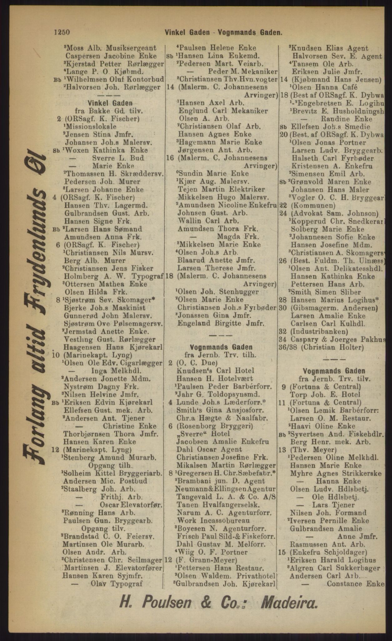 Kristiania/Oslo adressebok, PUBL/-, 1903, s. 1250