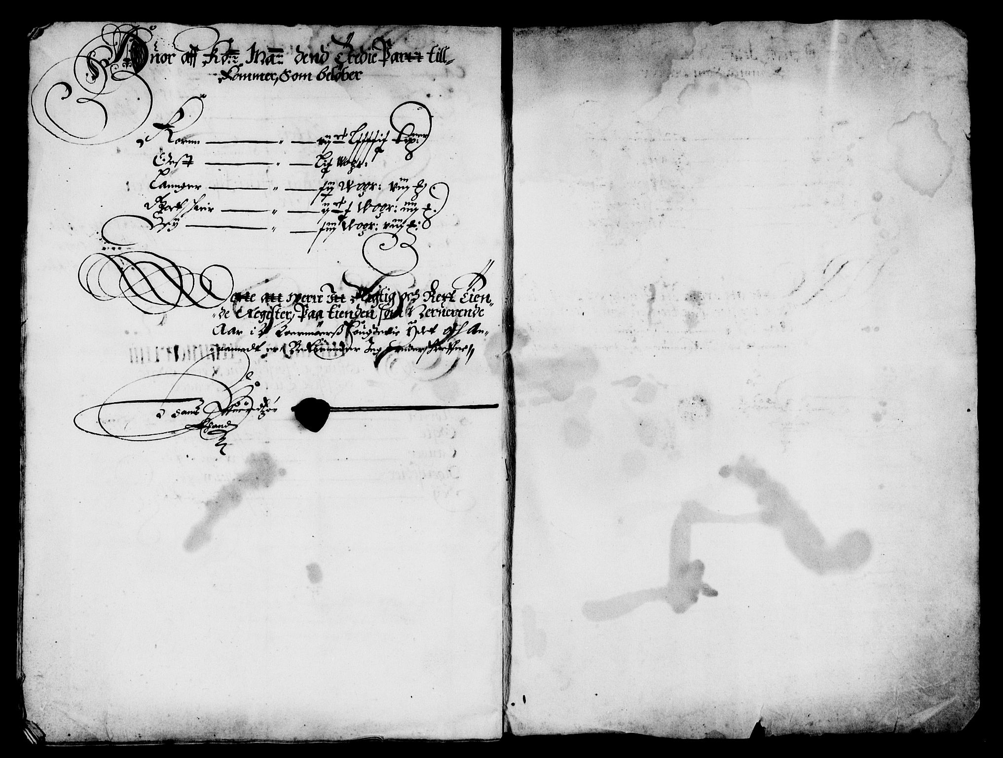 Rentekammeret inntil 1814, Reviderte regnskaper, Lensregnskaper, AV/RA-EA-5023/R/Rb/Rbw/L0121: Trondheim len, 1655-1656