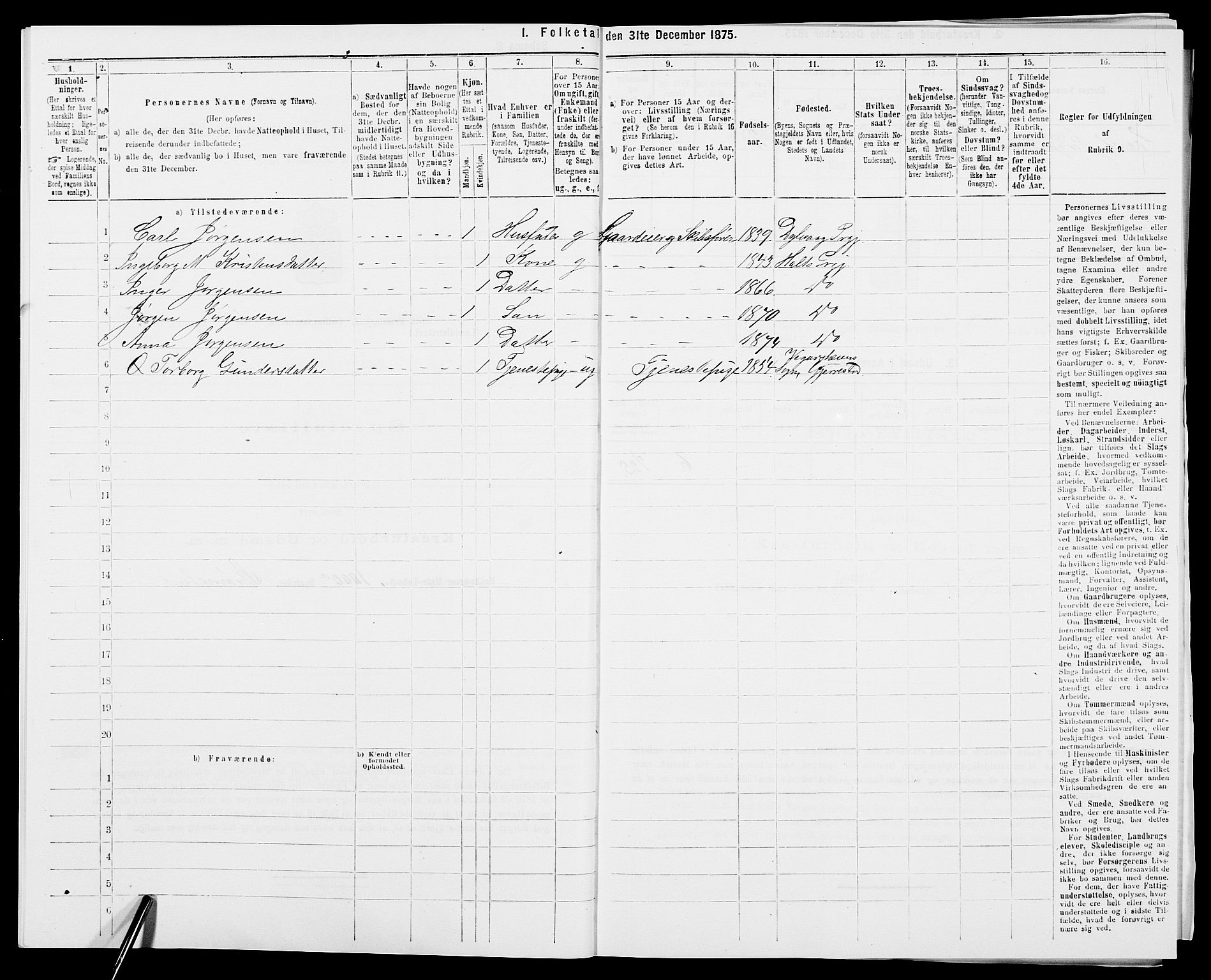 SAK, Folketelling 1875 for 0914L Holt prestegjeld, Holt sokn, 1875, s. 647