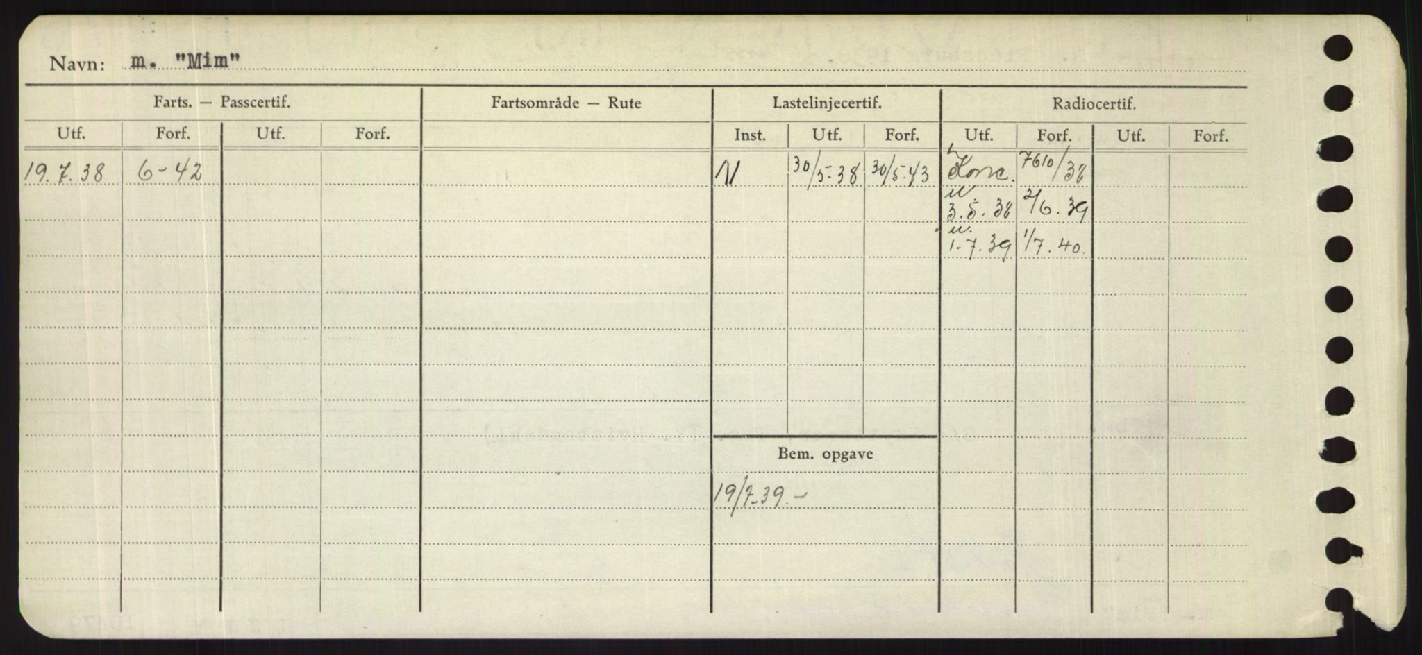 Sjøfartsdirektoratet med forløpere, Skipsmålingen, RA/S-1627/H/Hd/L0024: Fartøy, M-Mim, s. 622