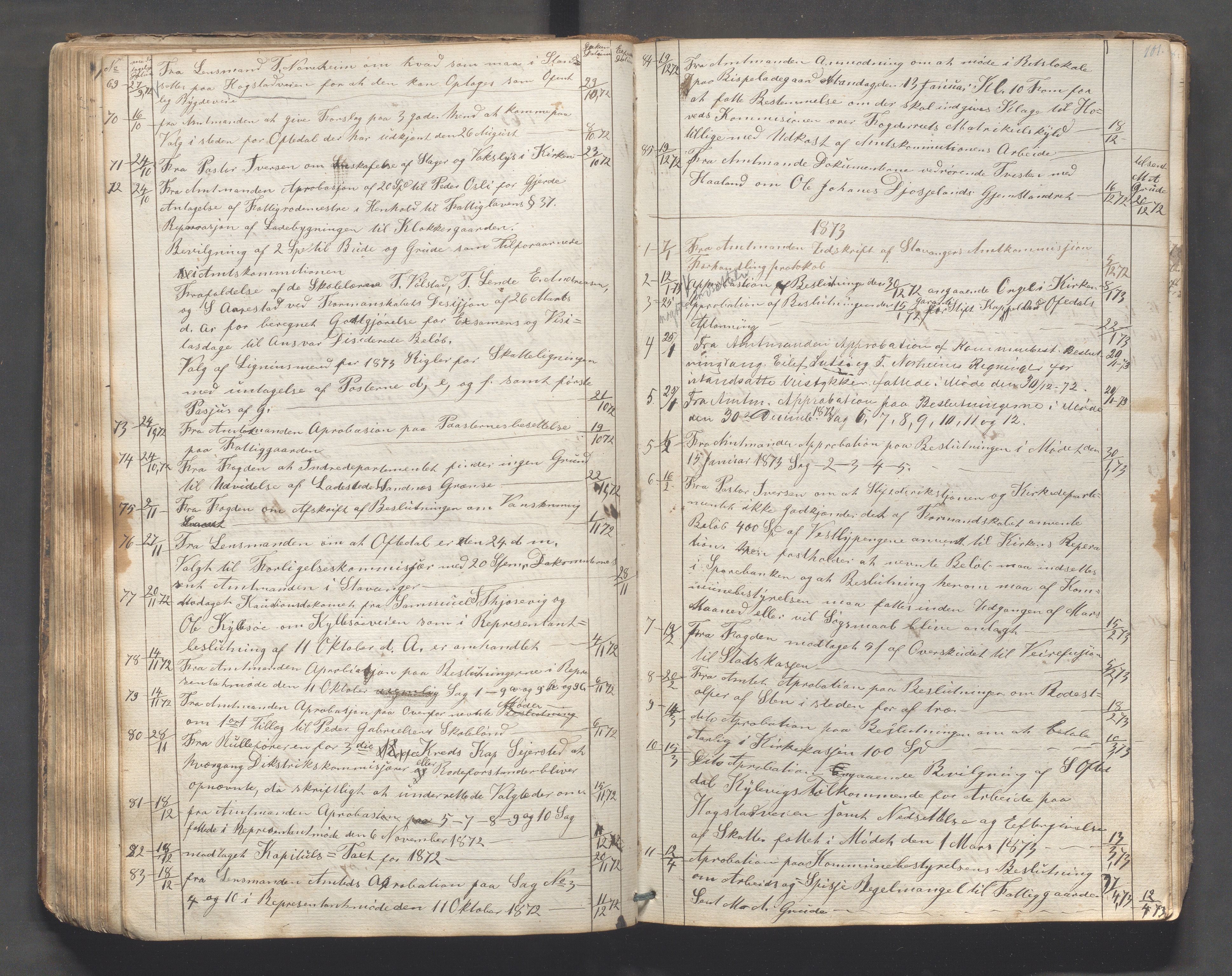 Høyland kommune - Formannskapet, IKAR/K-100046/C/L0001: Journal, 1838-1887, s. 101