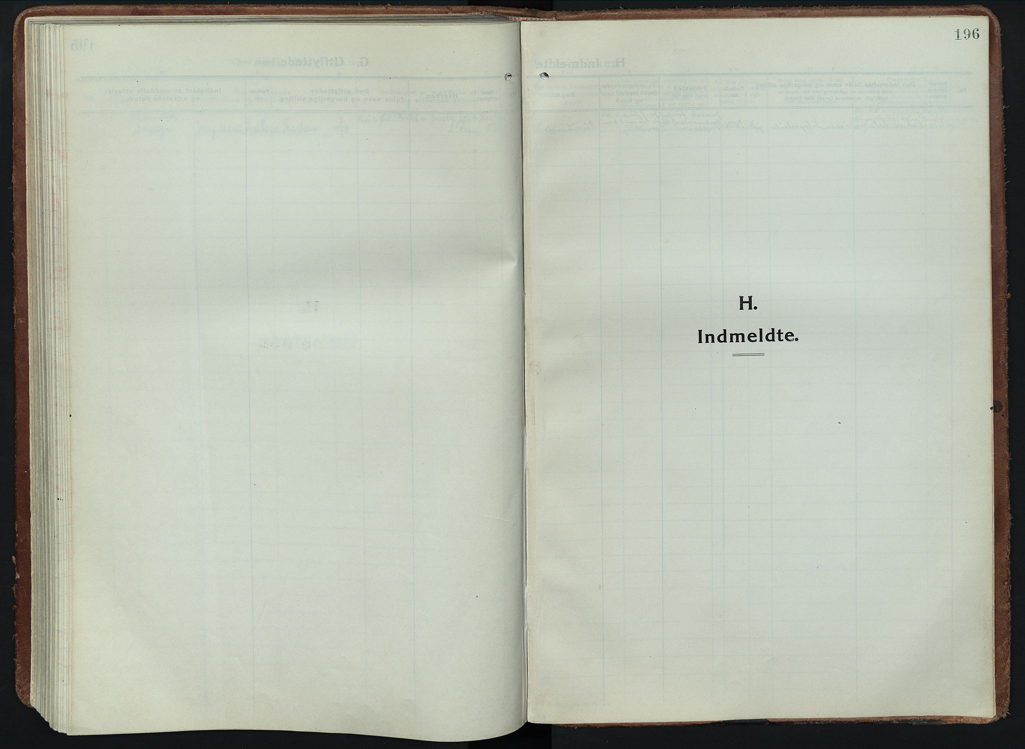 Alvdal prestekontor, SAH/PREST-060/H/Ha/Haa/L0005: Ministerialbok nr. 5, 1913-1930, s. 196