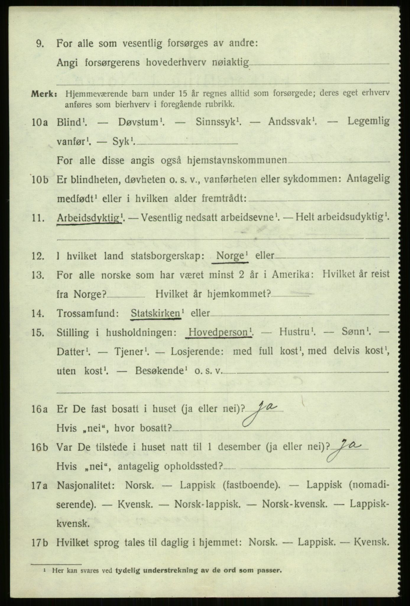 SATØ, Folketelling 1920 for 1914 Trondenes herred, 1920, s. 18407