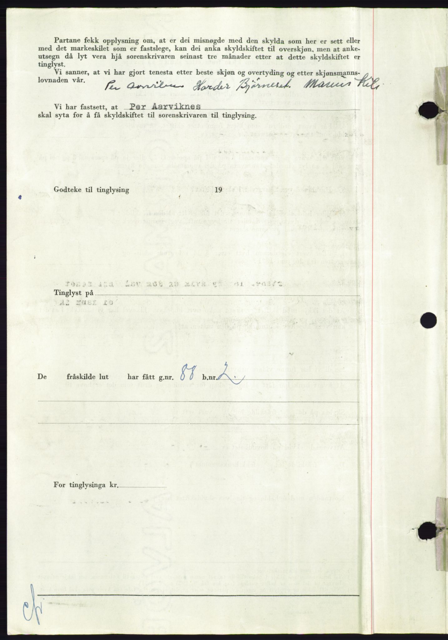 Søre Sunnmøre sorenskriveri, AV/SAT-A-4122/1/2/2C/L0086: Pantebok nr. 12A, 1949-1950, Dagboknr: 959/1950