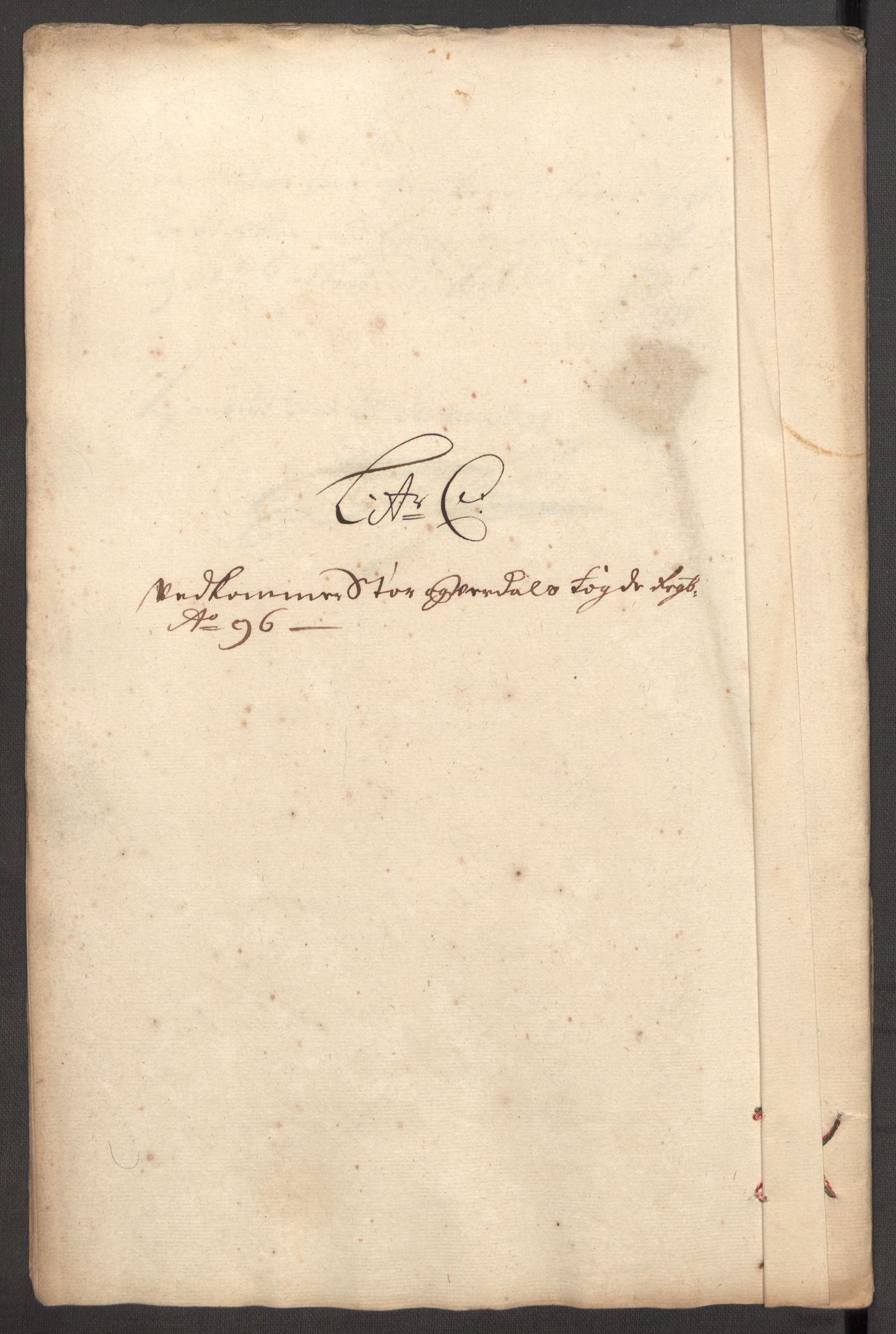 Rentekammeret inntil 1814, Reviderte regnskaper, Fogderegnskap, RA/EA-4092/R62/L4188: Fogderegnskap Stjørdal og Verdal, 1696, s. 67