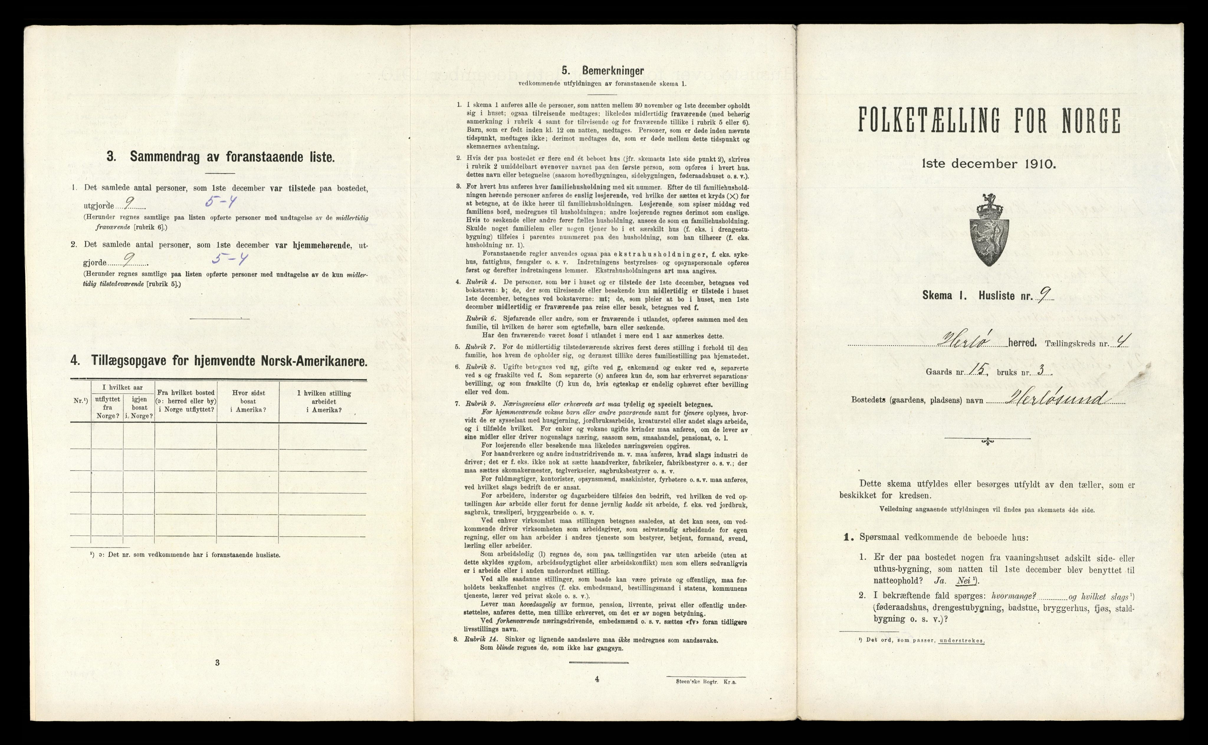 RA, Folketelling 1910 for 1258 Herdla herred, 1910, s. 350