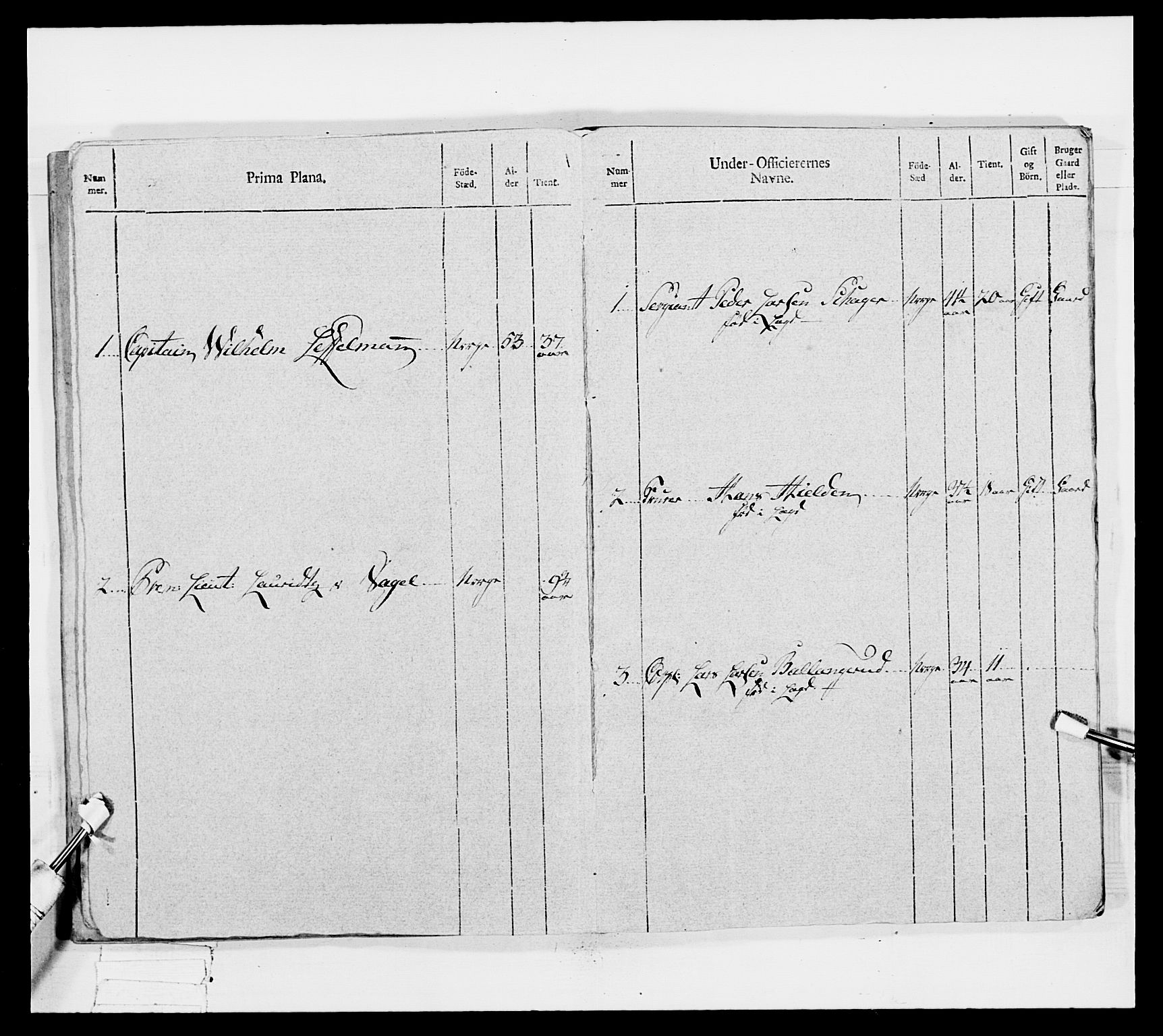 Generalitets- og kommissariatskollegiet, Det kongelige norske kommissariatskollegium, AV/RA-EA-5420/E/Eh/L0040: 1. Akershusiske nasjonale infanteriregiment, 1792-1800, s. 576