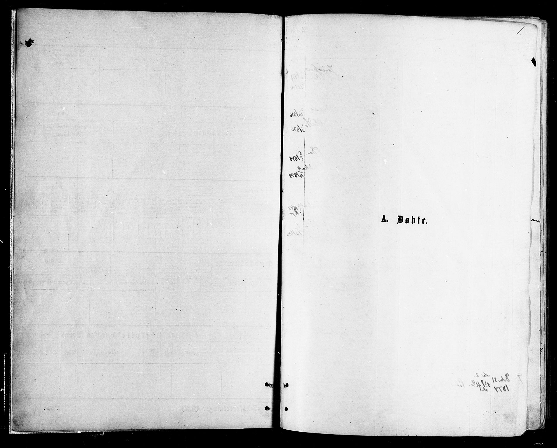 Ministerialprotokoller, klokkerbøker og fødselsregistre - Nordland, SAT/A-1459/855/L0802: Ministerialbok nr. 855A10, 1875-1886, s. 1