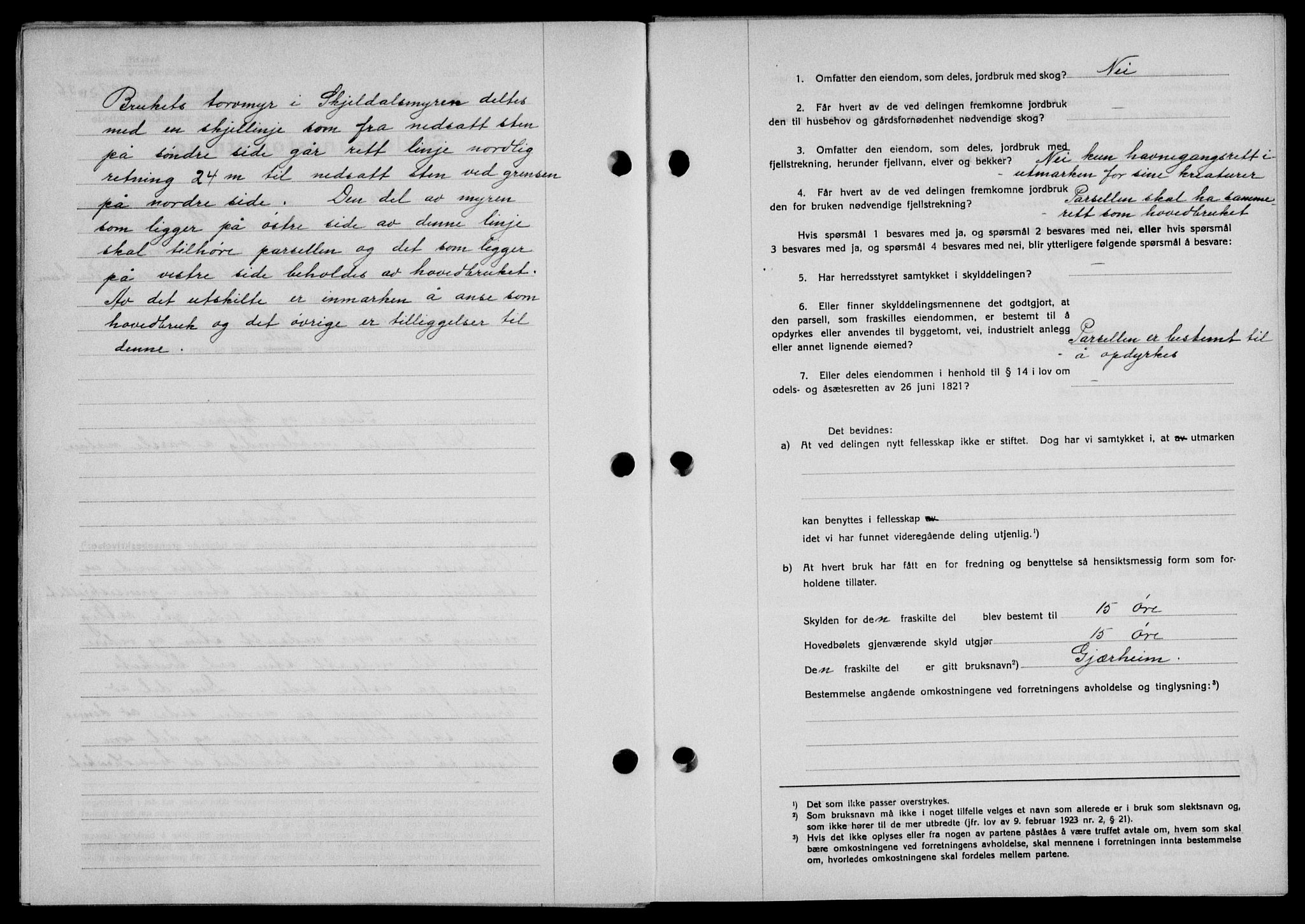 Lofoten sorenskriveri, SAT/A-0017/1/2/2C/L0001a: Pantebok nr. 1a, 1936-1937, Dagboknr: 1372/1936