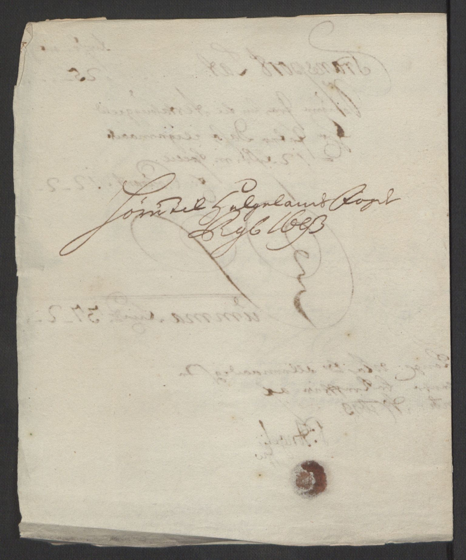 Rentekammeret inntil 1814, Reviderte regnskaper, Fogderegnskap, RA/EA-4092/R65/L4505: Fogderegnskap Helgeland, 1693-1696, s. 112