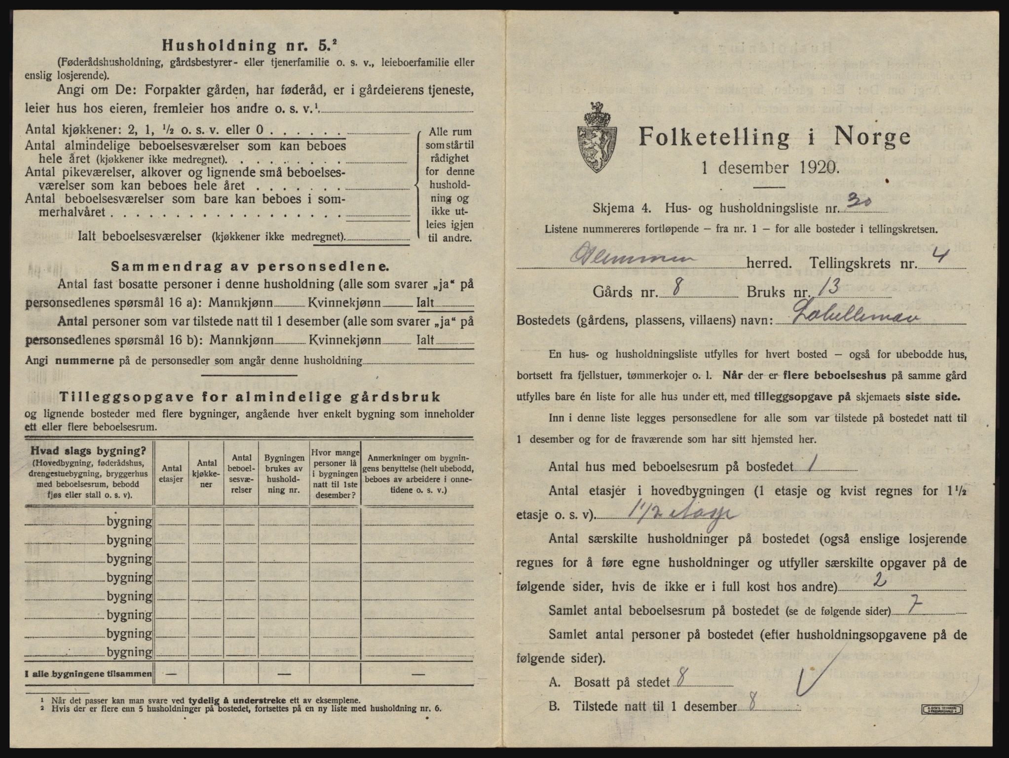 SAO, Folketelling 1920 for 0132 Glemmen herred, 1920, s. 687