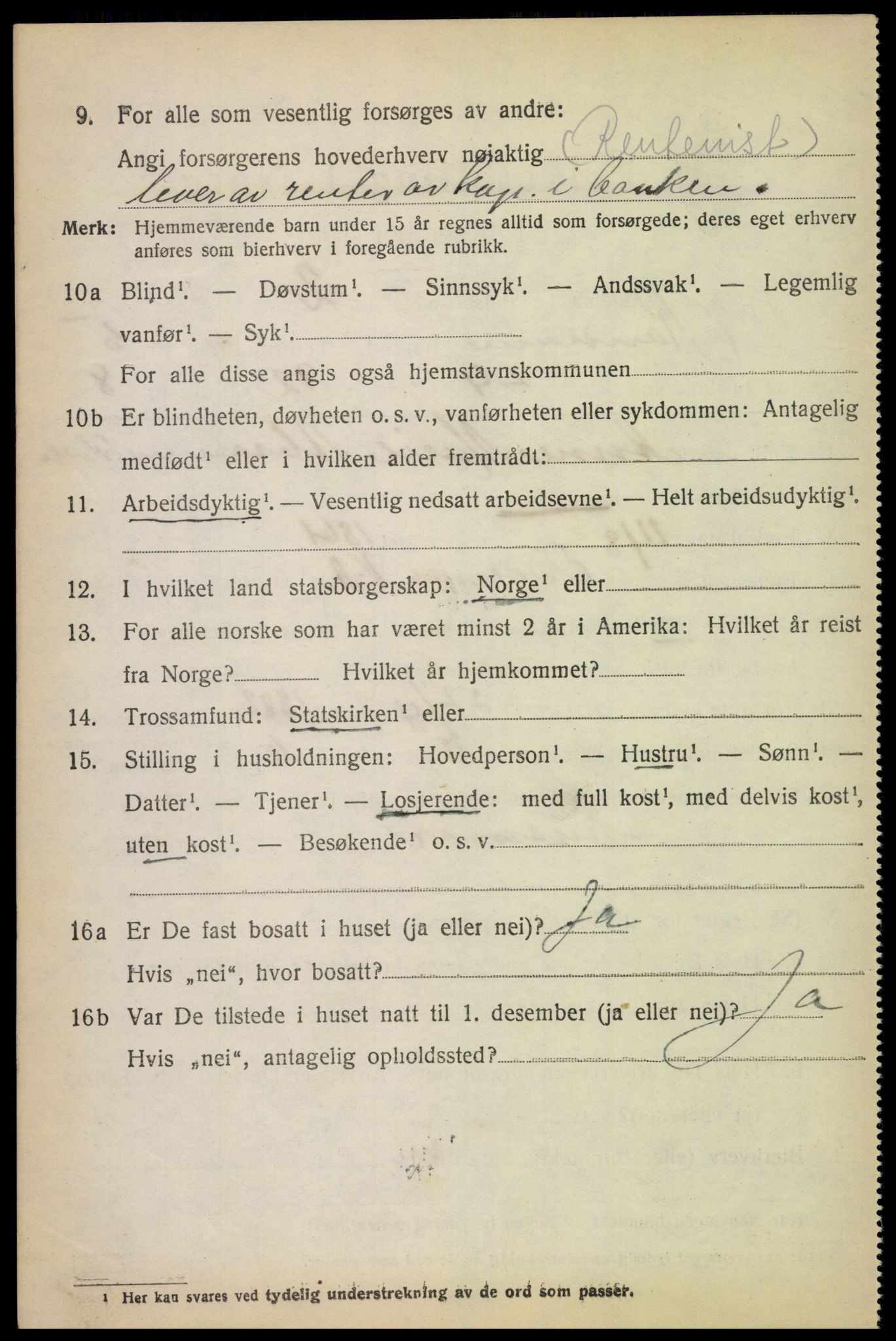 SAK, Folketelling 1920 for 1011 Randesund herred, 1920, s. 2723