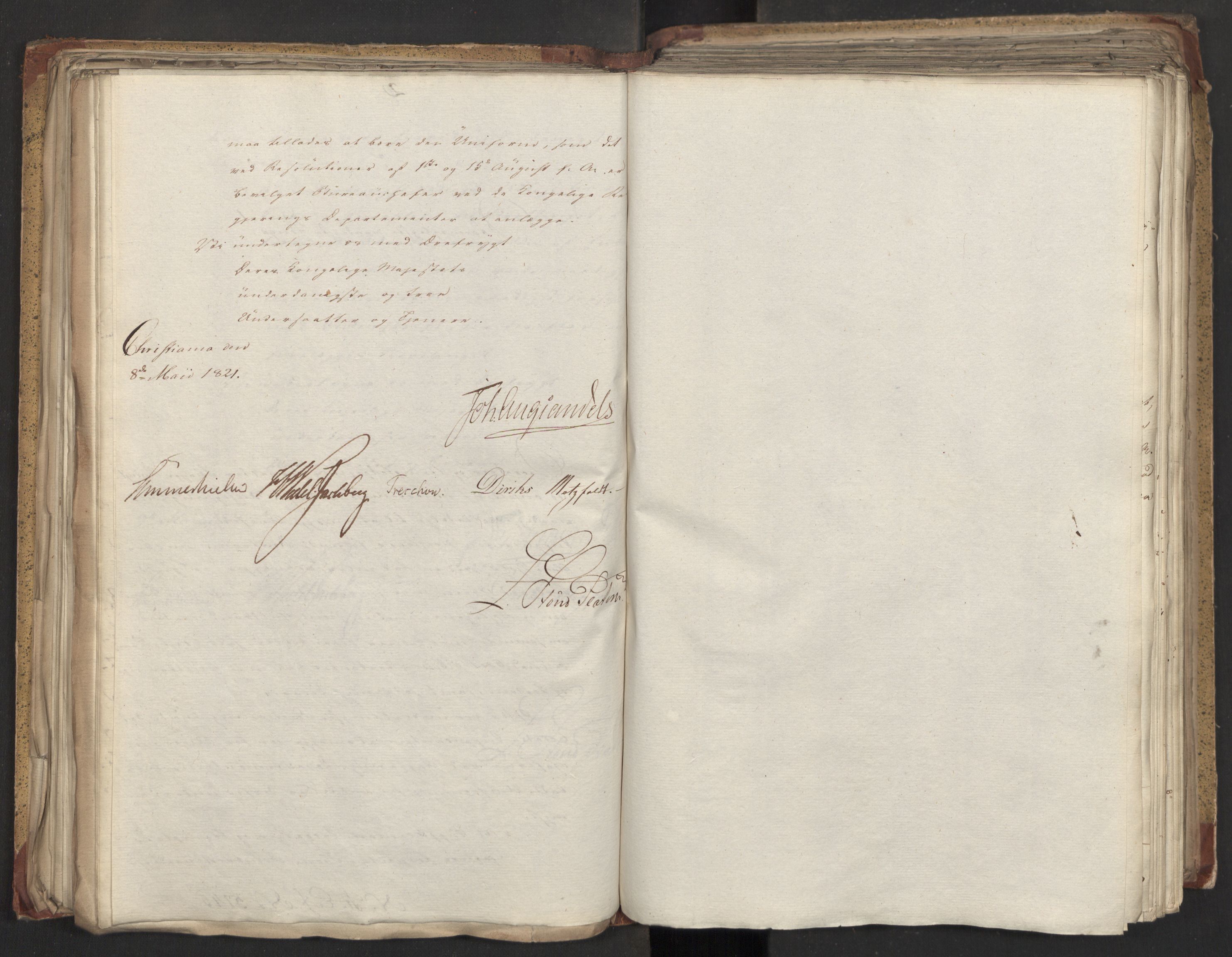 Statsrådsavdelingen i Stockholm, AV/RA-S-1003/D/Da/L0026: Regjeringsinnstillinger nr. 5069-5274, 1821, s. 151