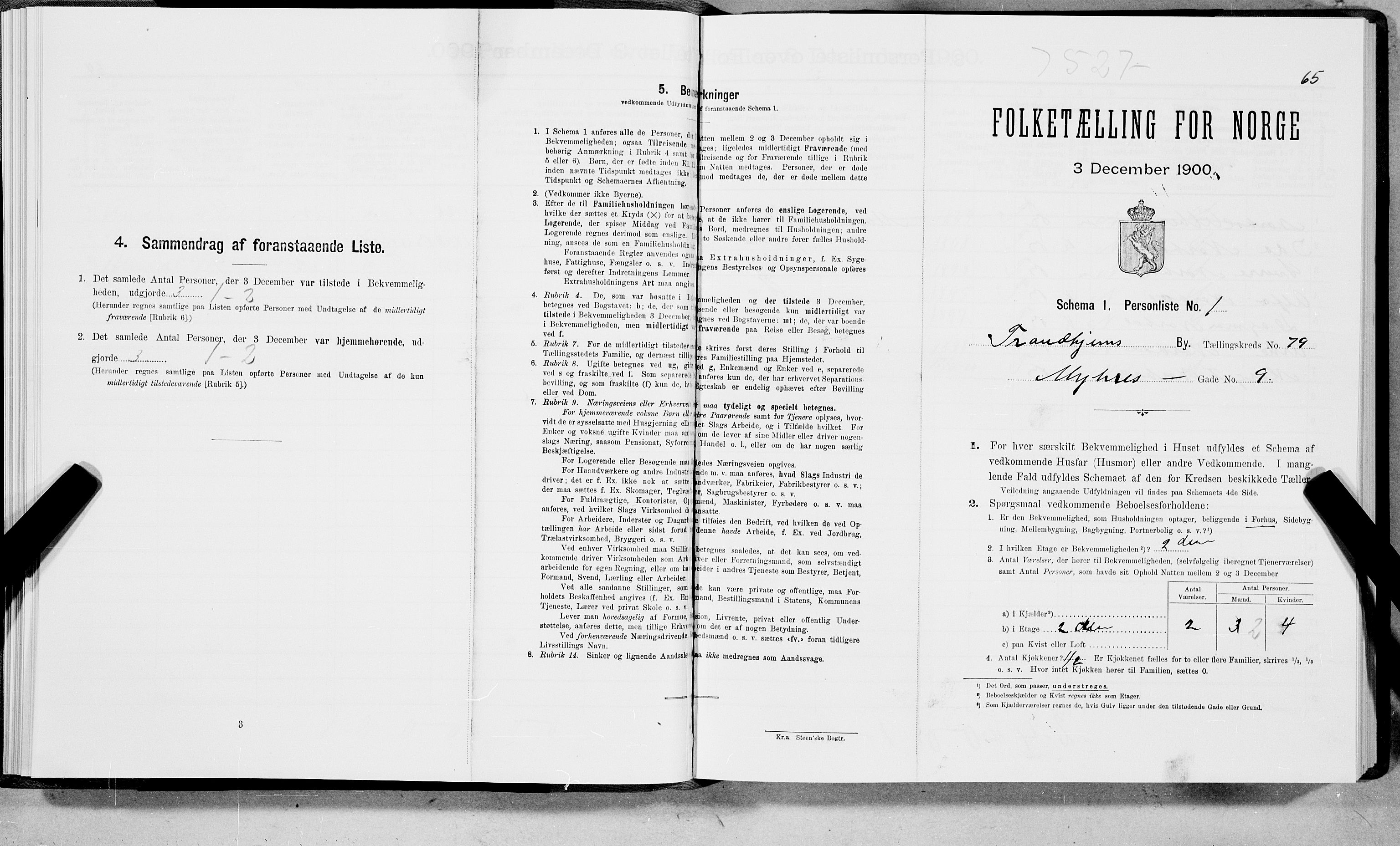 SAT, Folketelling 1900 for 1601 Trondheim kjøpstad, 1900, s. 15895