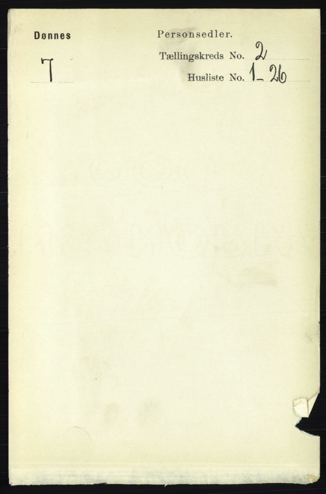 RA, Folketelling 1891 for 1827 Dønnes herred, 1891, s. 696