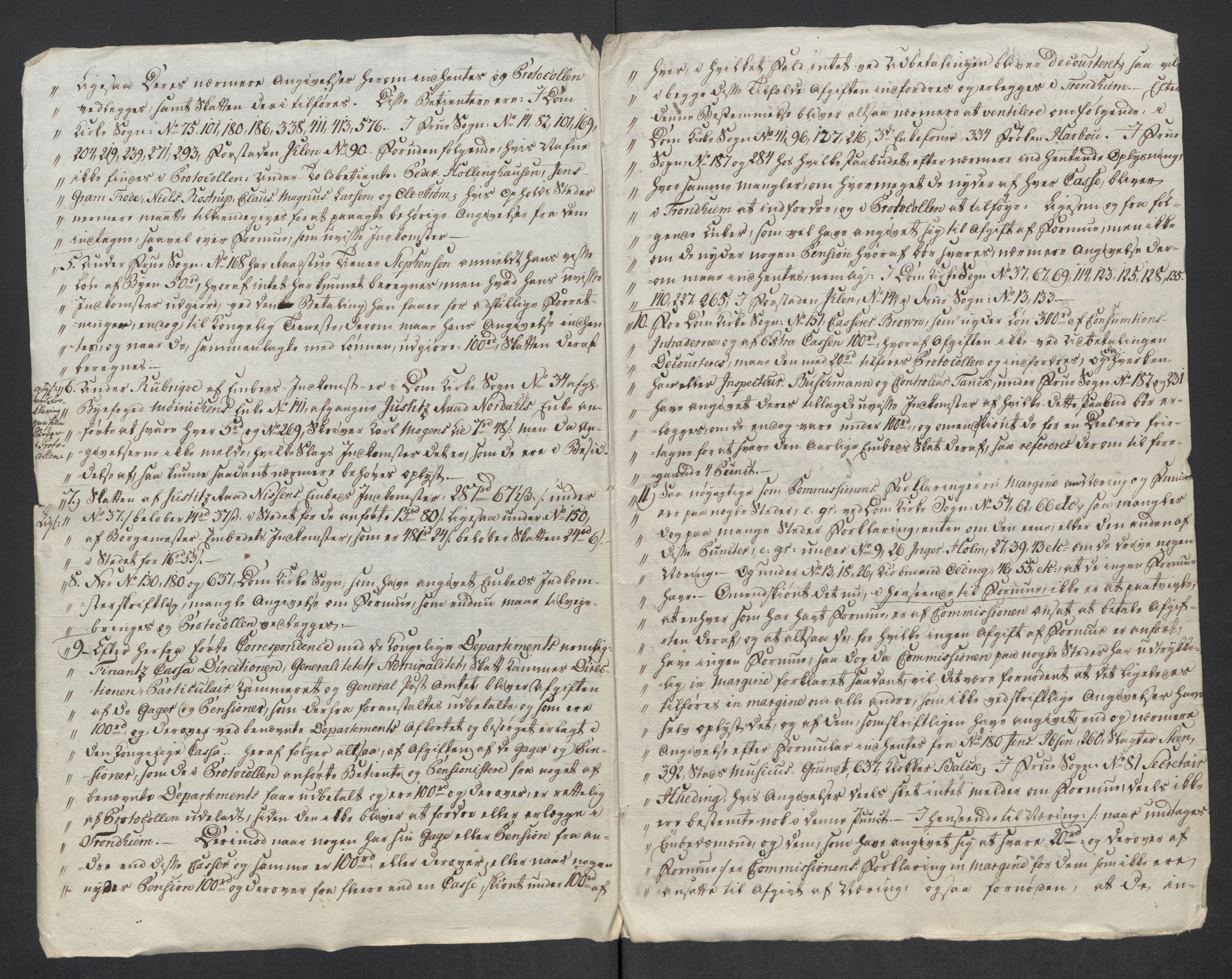 Rentekammeret inntil 1814, Reviderte regnskaper, Mindre regnskaper, RA/EA-4068/Rf/Rfe/L0052:  Trondheim, 1789, s. 4