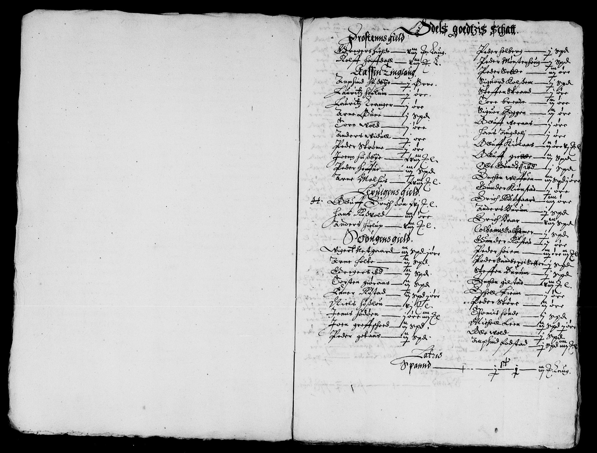Rentekammeret inntil 1814, Reviderte regnskaper, Lensregnskaper, RA/EA-5023/R/Rb/Rbw/L0059: Trondheim len, 1636-1637
