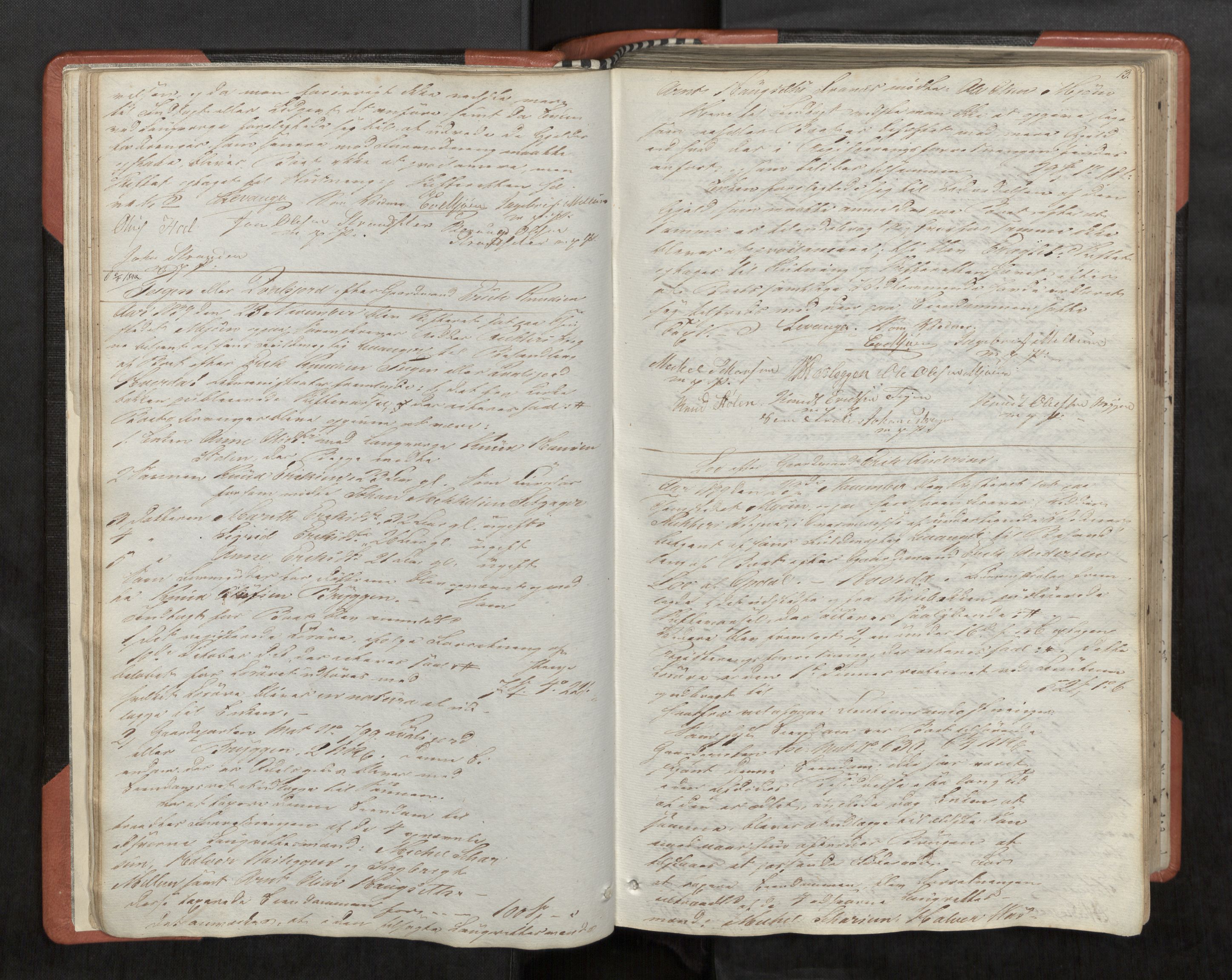 Orkdal sorenskriveri, AV/SAT-A-4169/1/3/3B/L0003: Skiftebehandlingsprotokoll, 1839-1859, s. 12b-13a