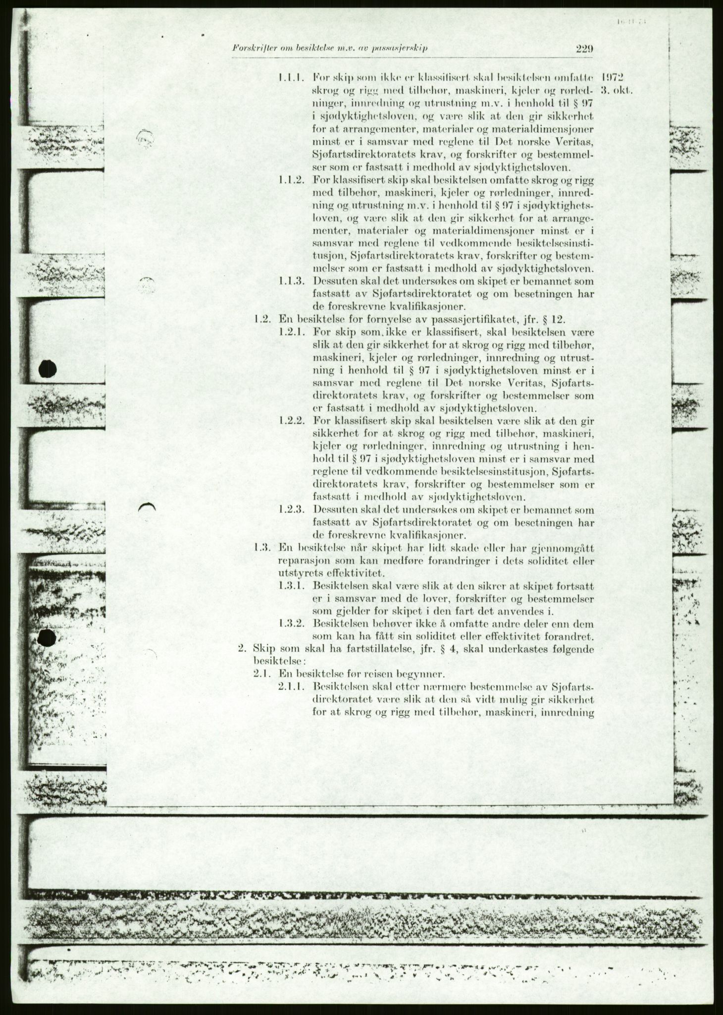 Sjøfartsdirektoratet med forløpere, generelt arkiv, AV/RA-S-1407/D/Du/Duc/L0642/0001: Skipskontrollen - Forskrifter / Forskrift om utleiebåter (2 mapper), 1978-1987, s. 121
