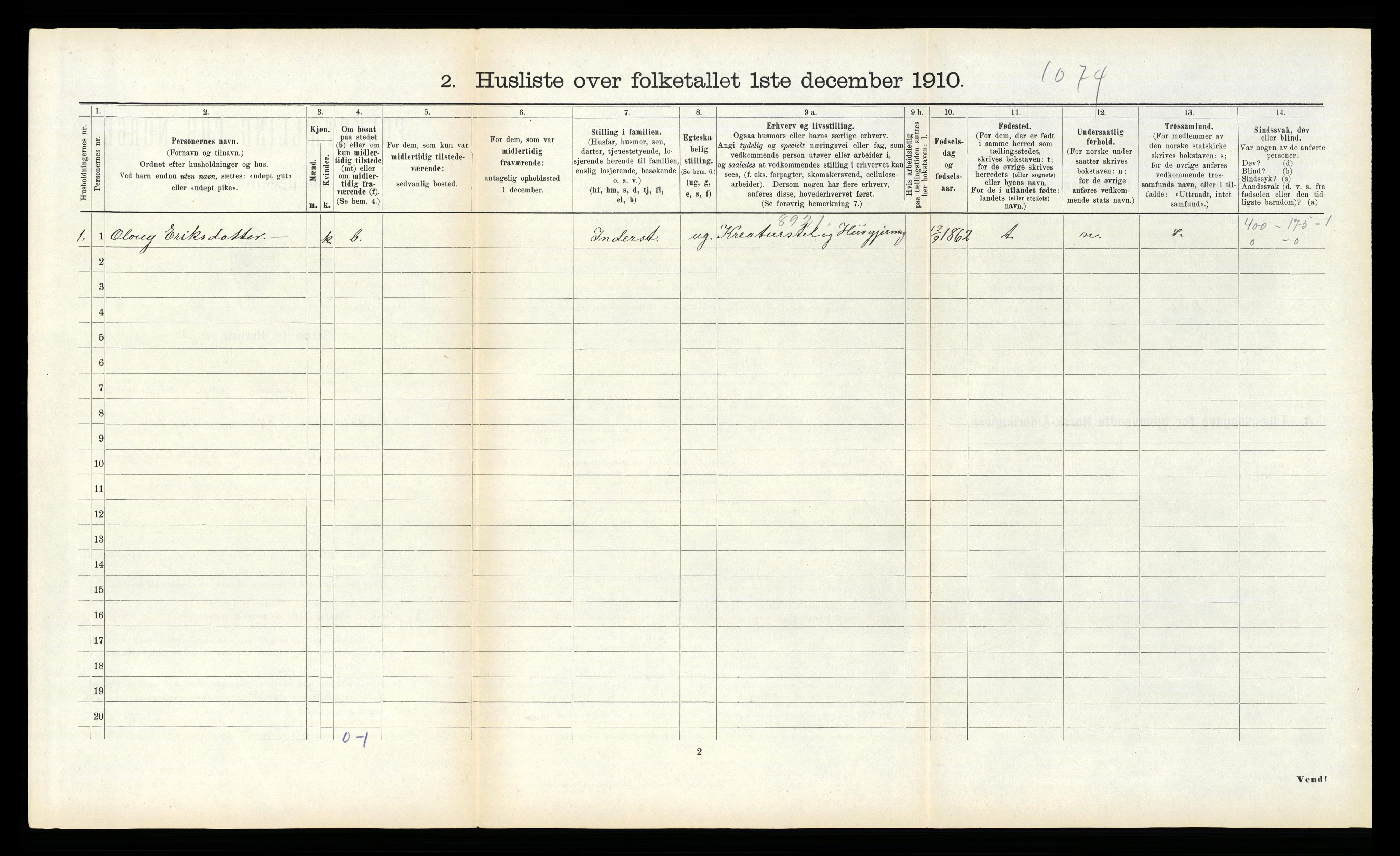 RA, Folketelling 1910 for 1649 Soknedal herred, 1910, s. 328