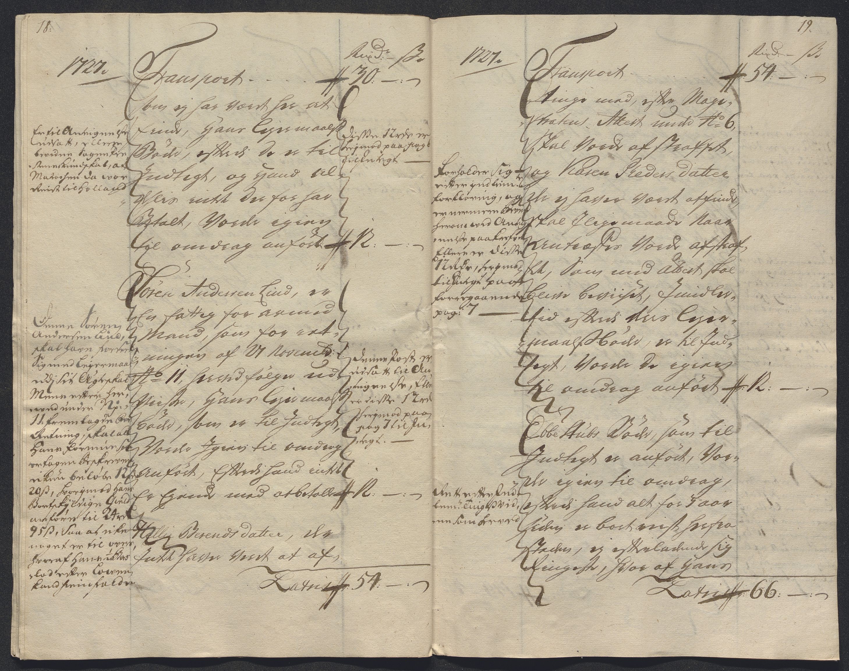 Rentekammeret inntil 1814, Reviderte regnskaper, Byregnskaper, AV/RA-EA-4066/R/Rm/L0286: [M19] Sikt og sakefall, 1719-1727, s. 613