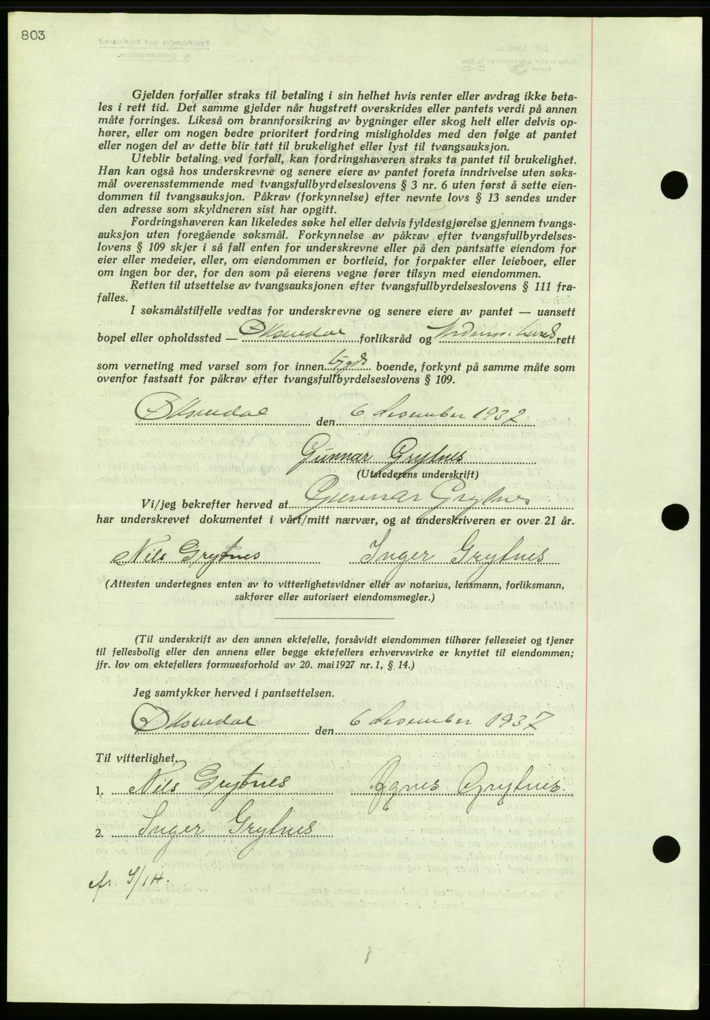 Nordmøre sorenskriveri, AV/SAT-A-4132/1/2/2Ca/L0092: Pantebok nr. B82, 1937-1938, Dagboknr: 500/1938