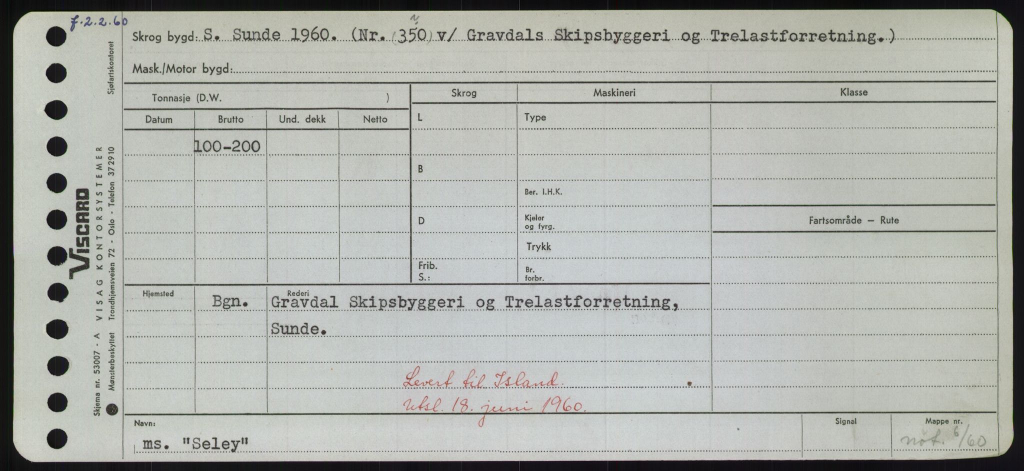 Sjøfartsdirektoratet med forløpere, Skipsmålingen, RA/S-1627/H/Hd/L0032: Fartøy, San-Seve, s. 433