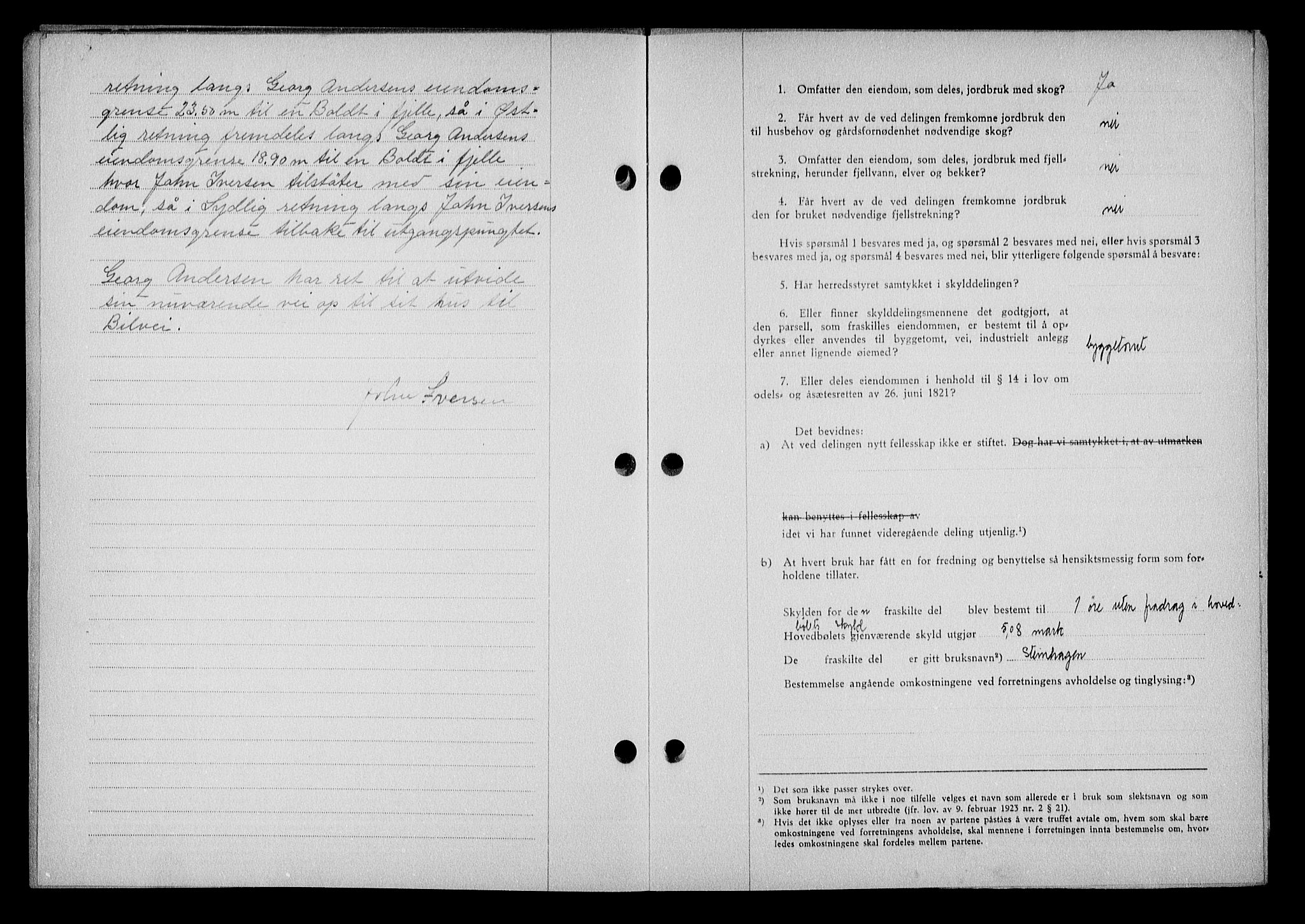 Nedenes sorenskriveri, AV/SAK-1221-0006/G/Gb/Gba/L0050: Pantebok nr. A-IV, 1942-1943, Dagboknr: 1167/1942