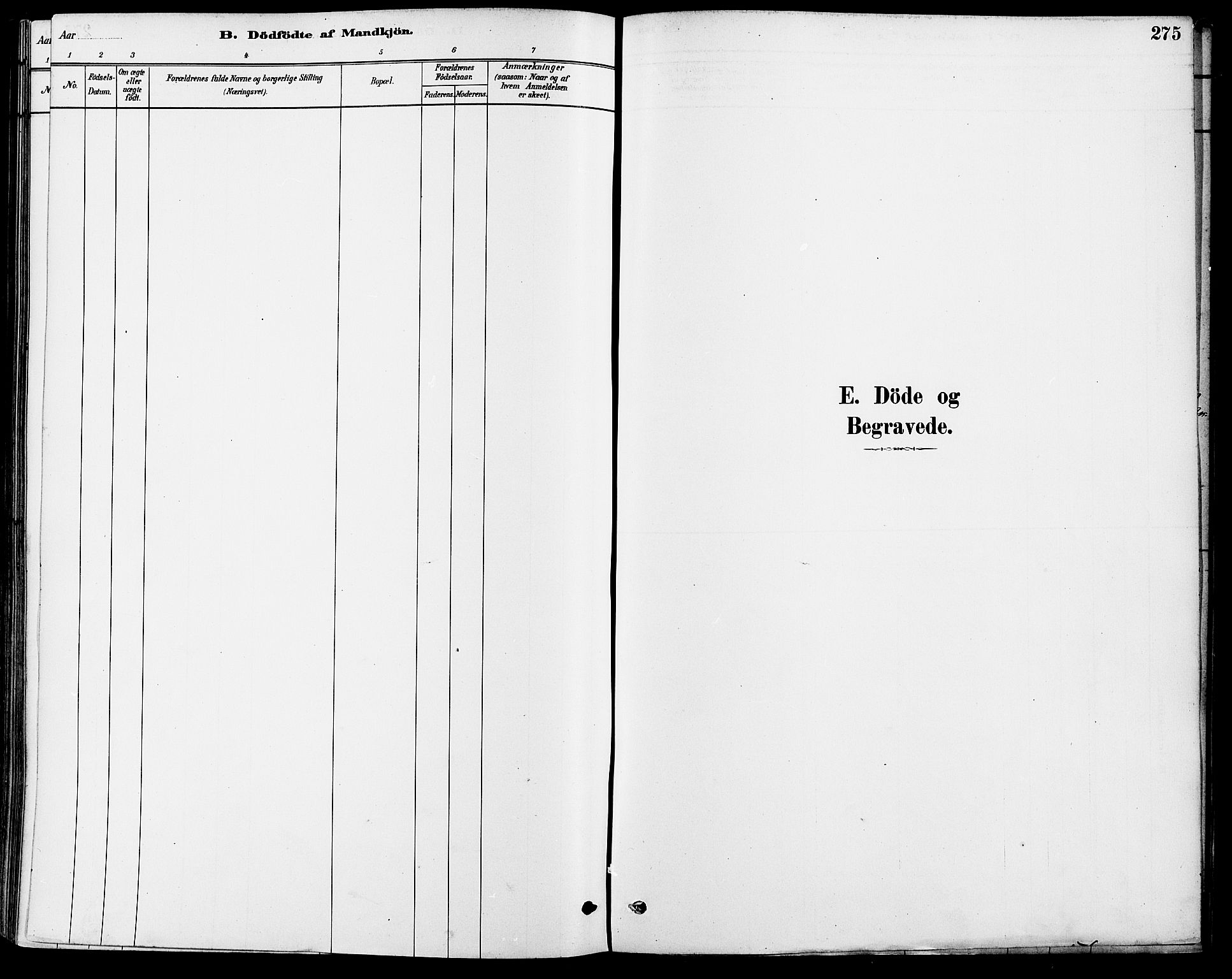 Gamle Aker prestekontor Kirkebøker, AV/SAO-A-10617a/F/L0006: Ministerialbok nr. 6, 1880-1887, s. 275