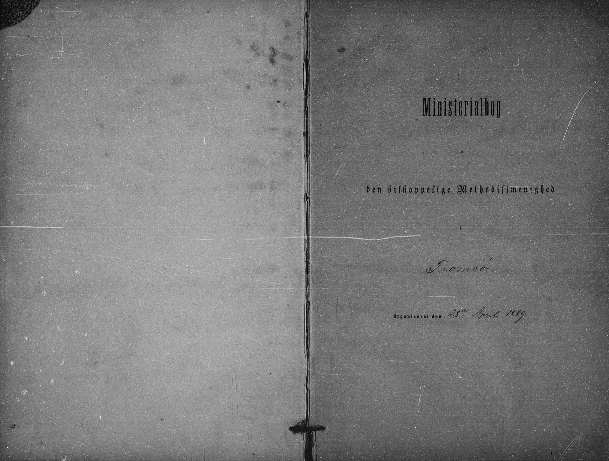 Uten arkivreferanse, SATØ/-: Dissenterprotokoll nr. DP 7, 1889-1892