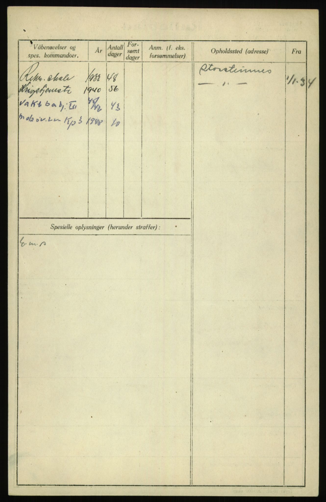 Forsvaret, Troms infanteriregiment nr. 16, AV/RA-RAFA-3146/P/Pa/L0017: Rulleblad for regimentets menige mannskaper, årsklasse 1933, 1933, s. 564