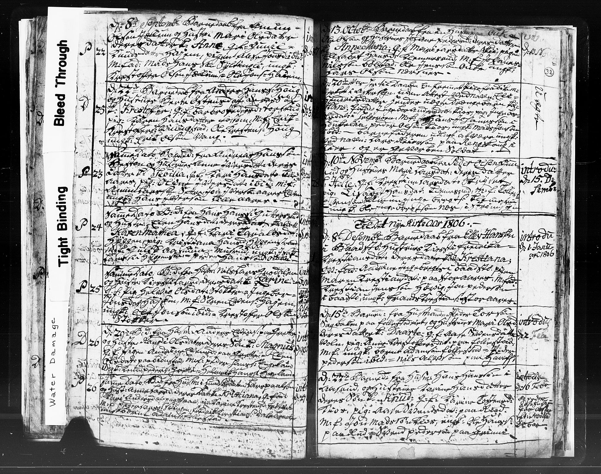 Røyken kirkebøker, SAKO/A-241/G/Ga/L0002: Klokkerbok nr. 2, 1797-1810, s. 32
