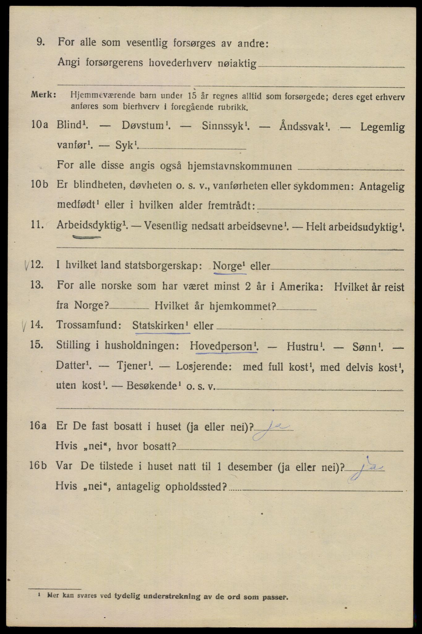 SAO, Folketelling 1920 for 0301 Kristiania kjøpstad, 1920, s. 251408