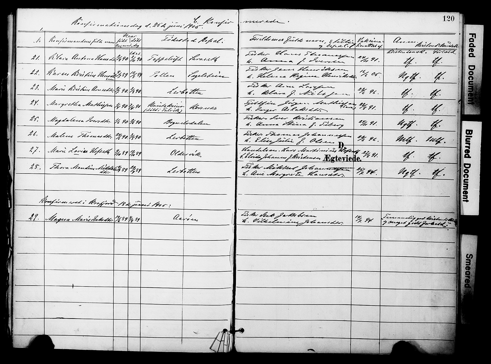 Talvik sokneprestkontor, AV/SATØ-S-1337/H/Ha/L0014kirke: Ministerialbok nr. 14, 1897-1905, s. 120