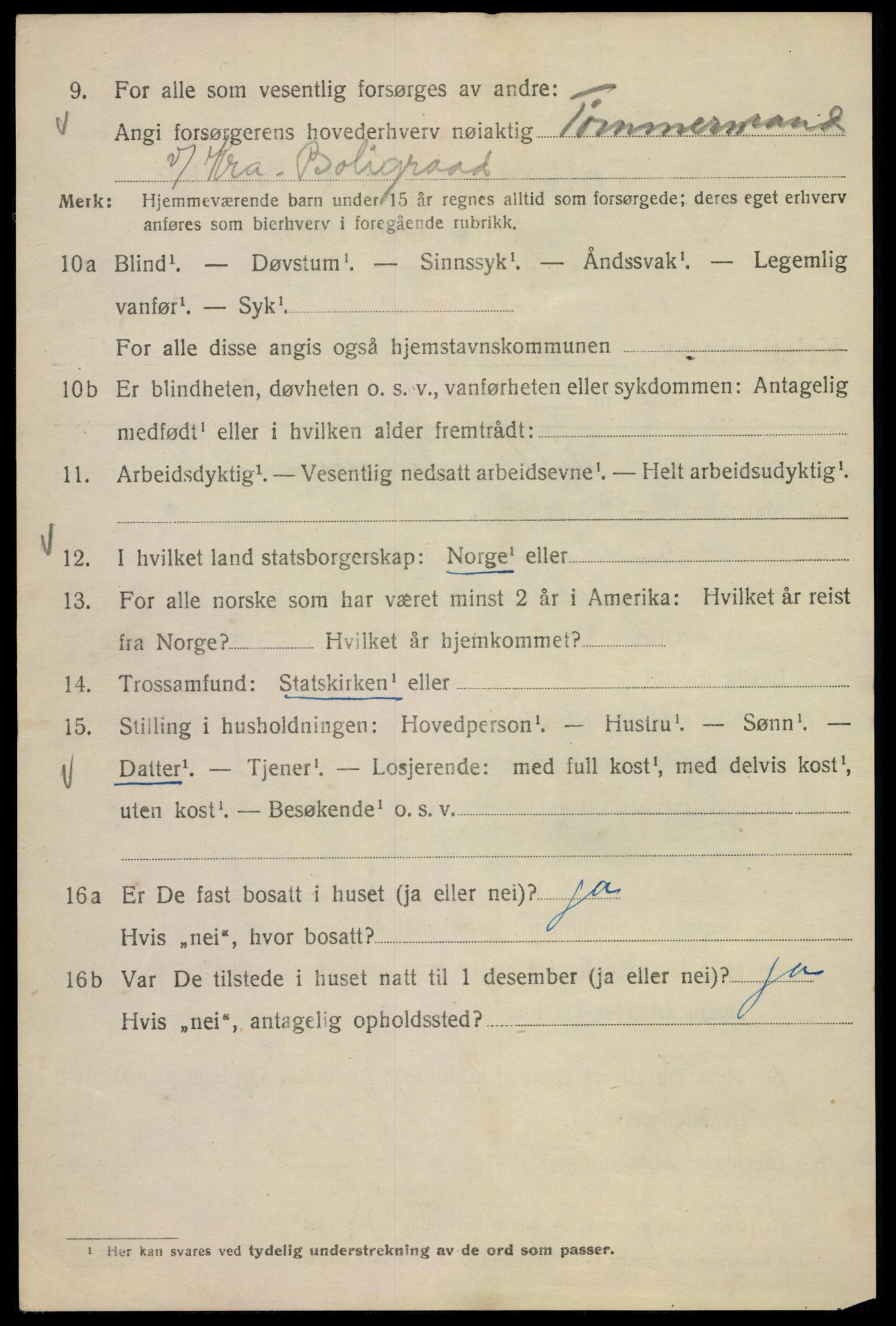 SAO, Folketelling 1920 for 0301 Kristiania kjøpstad, 1920, s. 328774