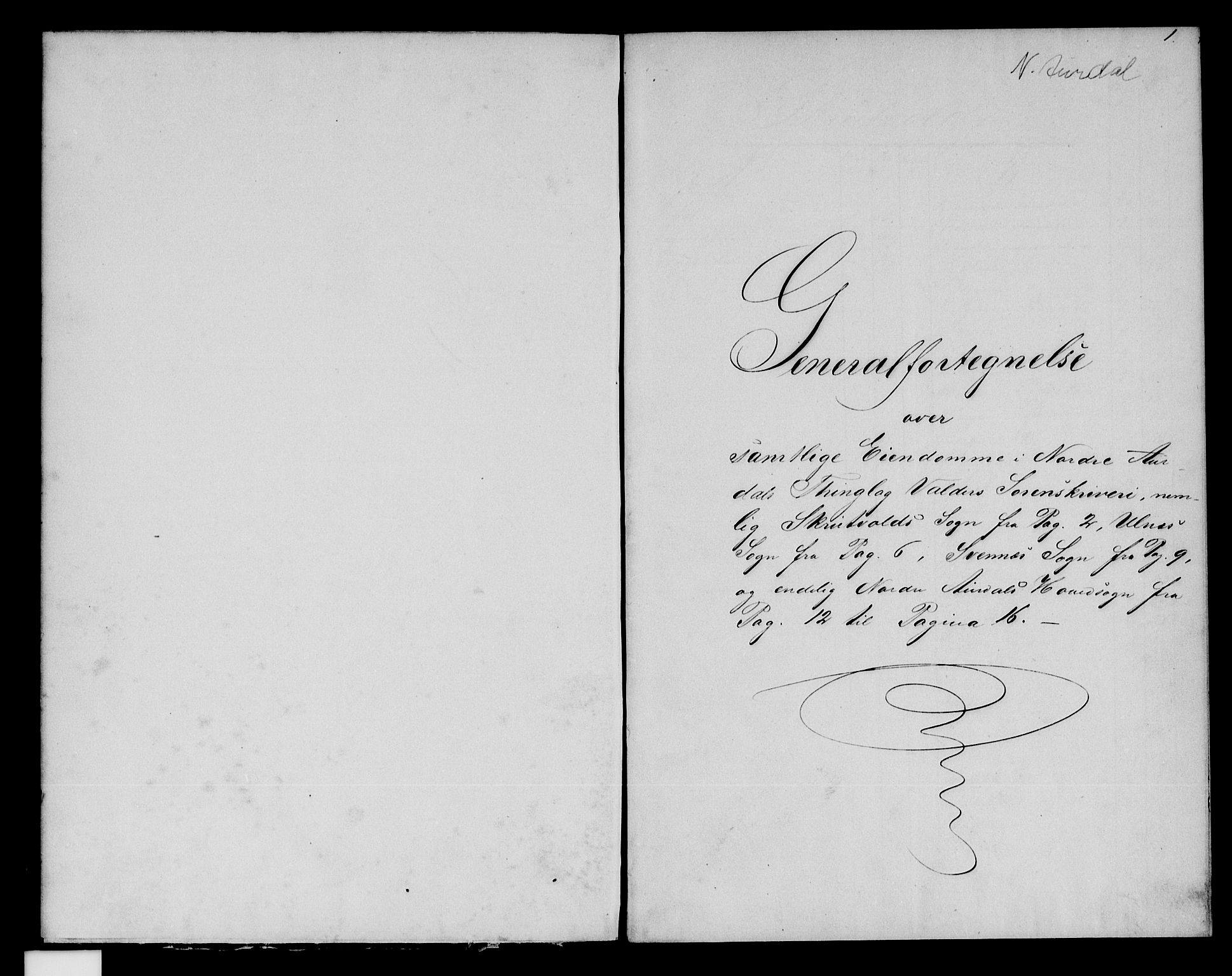 Valdres sorenskriveri, SAH/TING-016/H/Ha/Had/Hadb/L0001: Panteregister nr. 1, 1875-1940