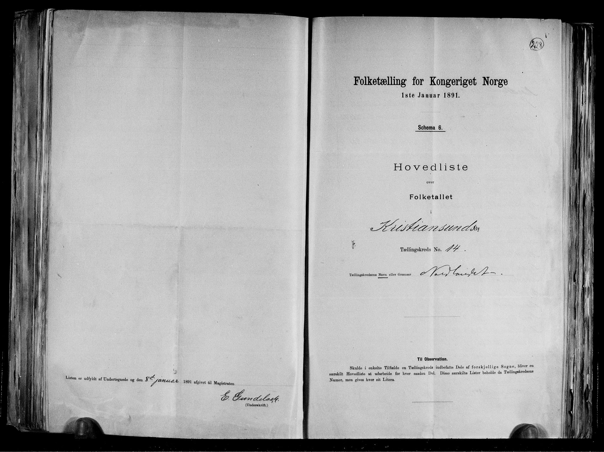 RA, Folketelling 1891 for 1503 Kristiansund kjøpstad, 1891, s. 31