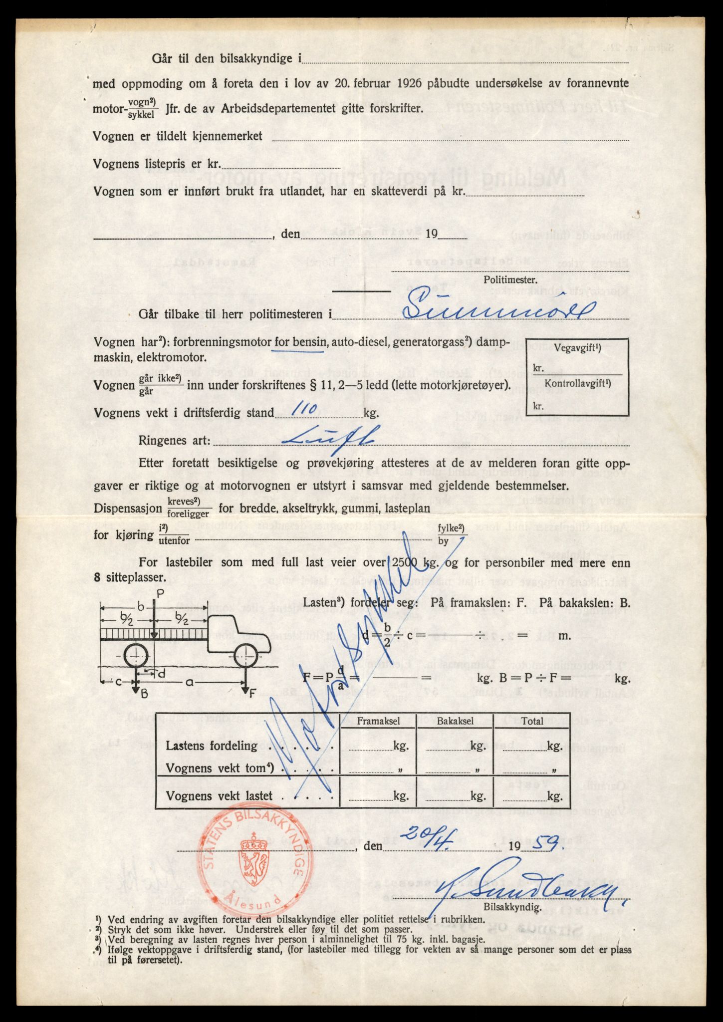 Møre og Romsdal vegkontor - Ålesund trafikkstasjon, AV/SAT-A-4099/F/Fe/L0039: Registreringskort for kjøretøy T 13361 - T 13530, 1927-1998, s. 1694
