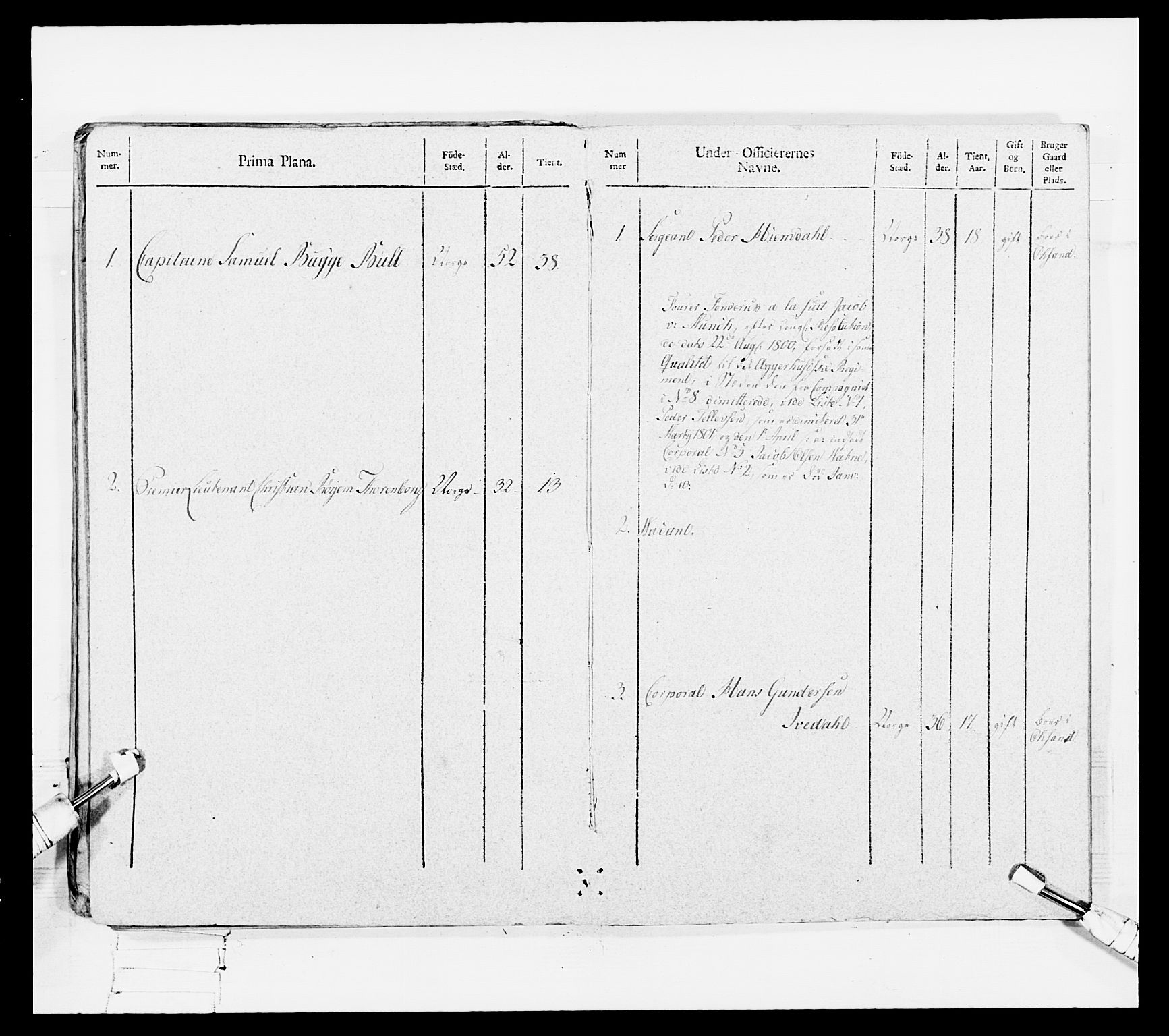 Generalitets- og kommissariatskollegiet, Det kongelige norske kommissariatskollegium, AV/RA-EA-5420/E/Eh/L0108: Vesterlenske nasjonale infanteriregiment, 1791-1802, s. 499