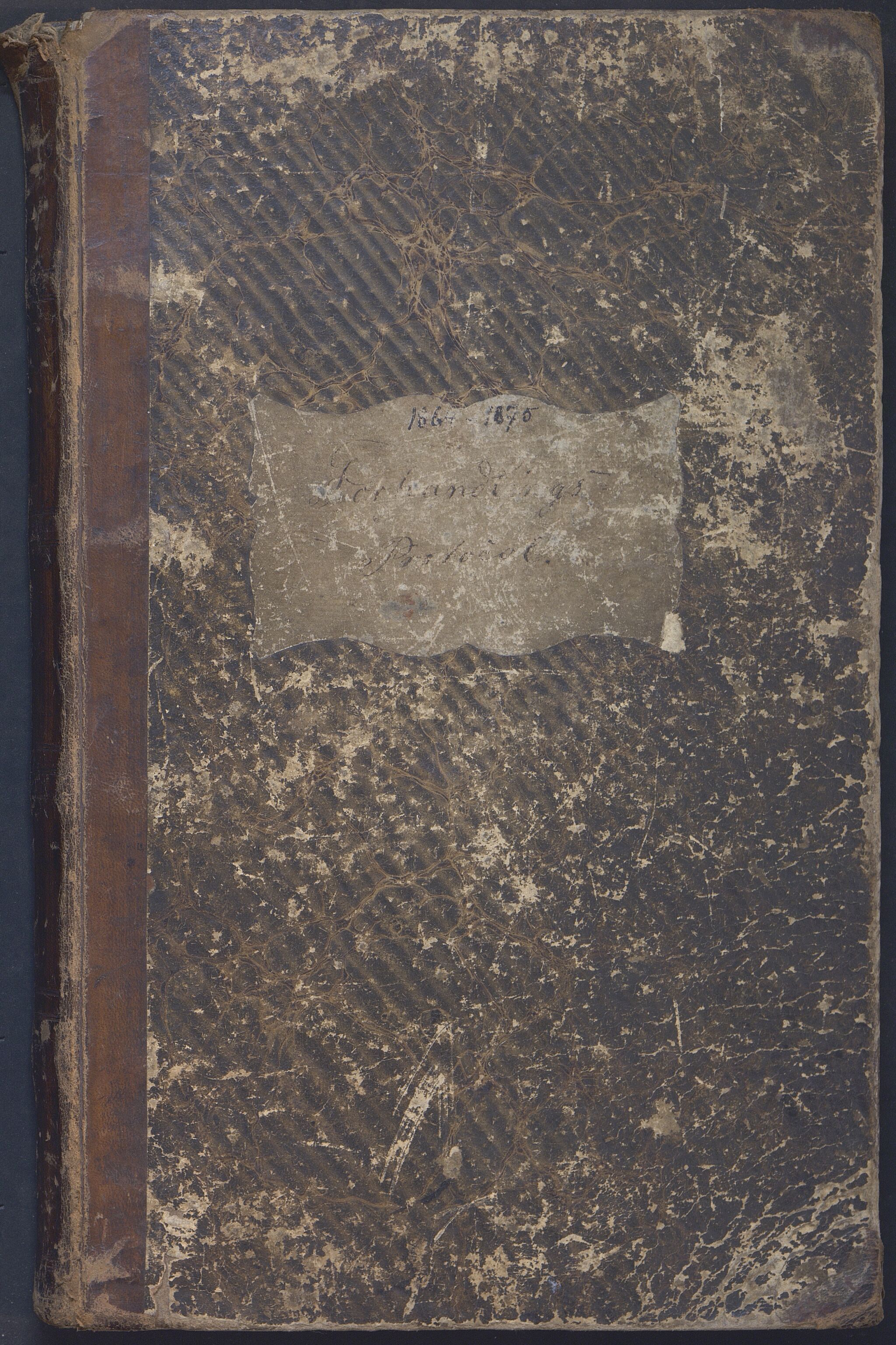 Eid kommune. Formannskapet, VLFK/K-14430.150/100/L0002: møtebok for kommunestyret og formannskapet i Eid kommune, 1864-1875